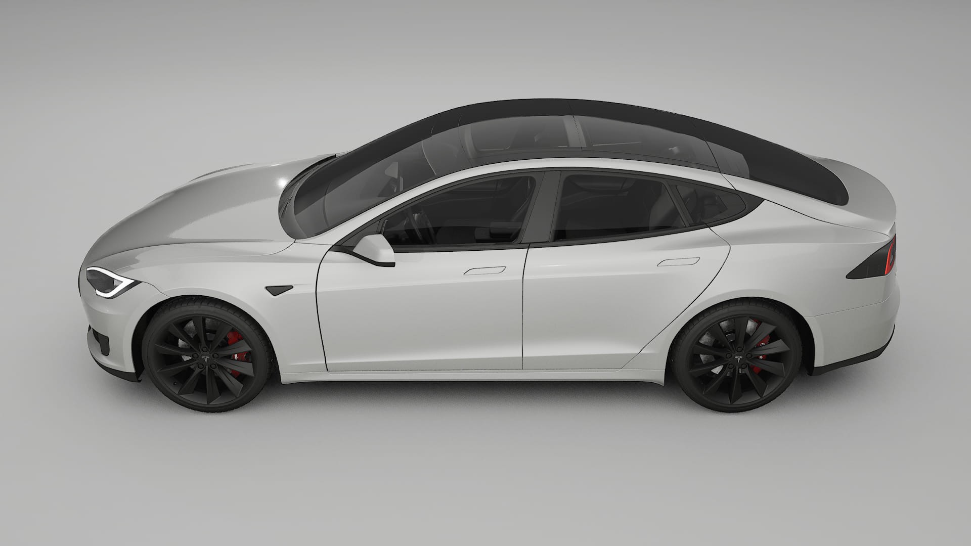 Tesla Model S Film de Protecție pentru Vopsea TPU | PEARL PPF cu Schimbare de Culoare – Kit Complet Predecupat