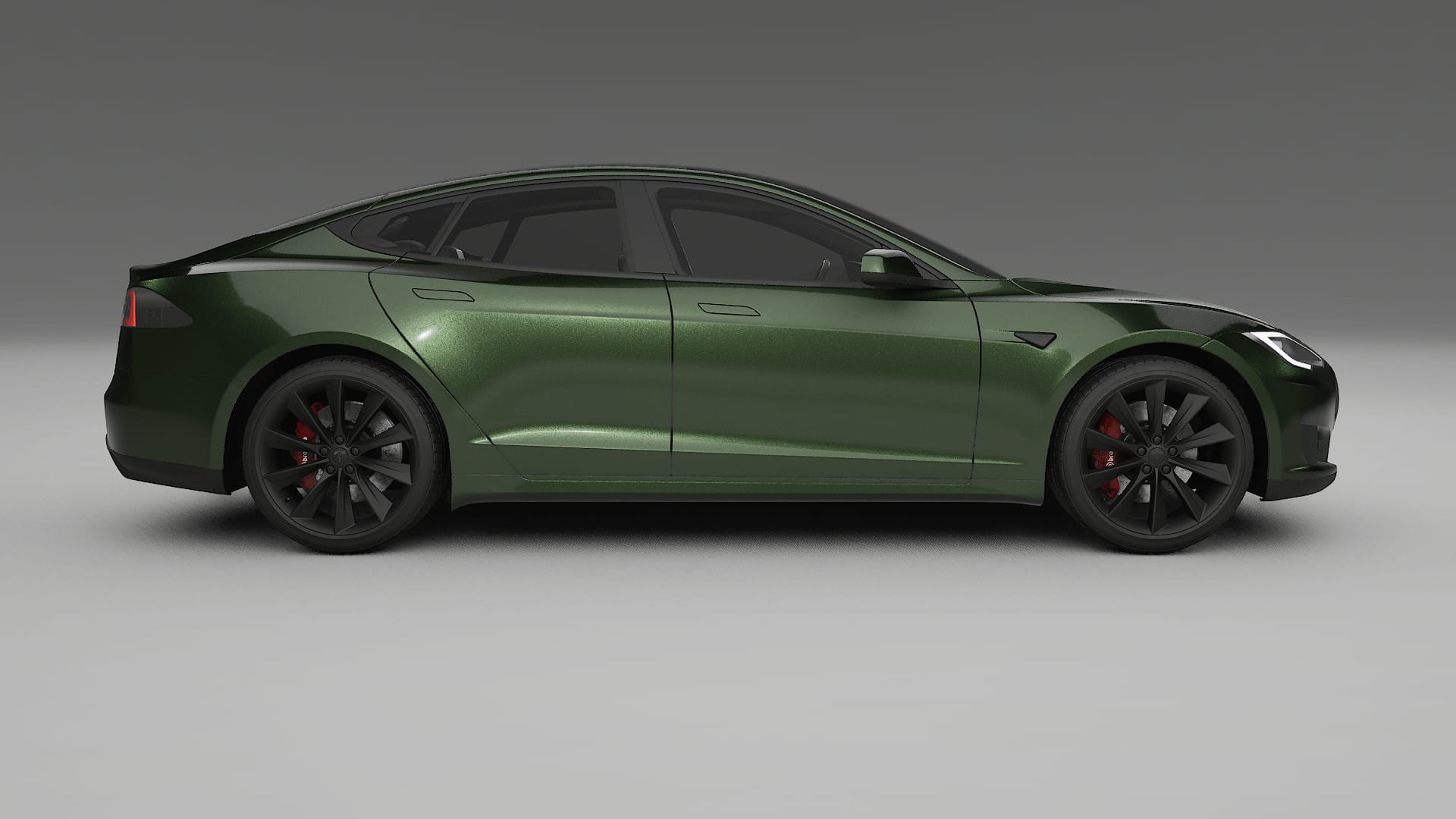 Tesla Model S Film de Protecție pentru Vopsea TPU | LAGOON PPF cu Schimbare de Culoare – Kit Complet Predecupat