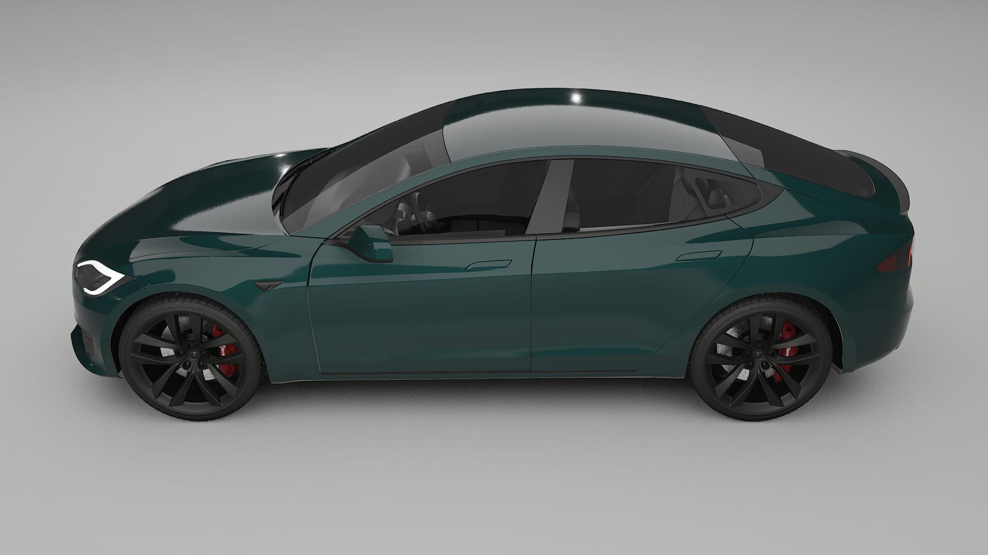 Tesla Model S Refresh Film de Protecție pentru Vopsea TPU | INFERNO PPF cu Schimbare de Culoare – Kit Complet Predecupat