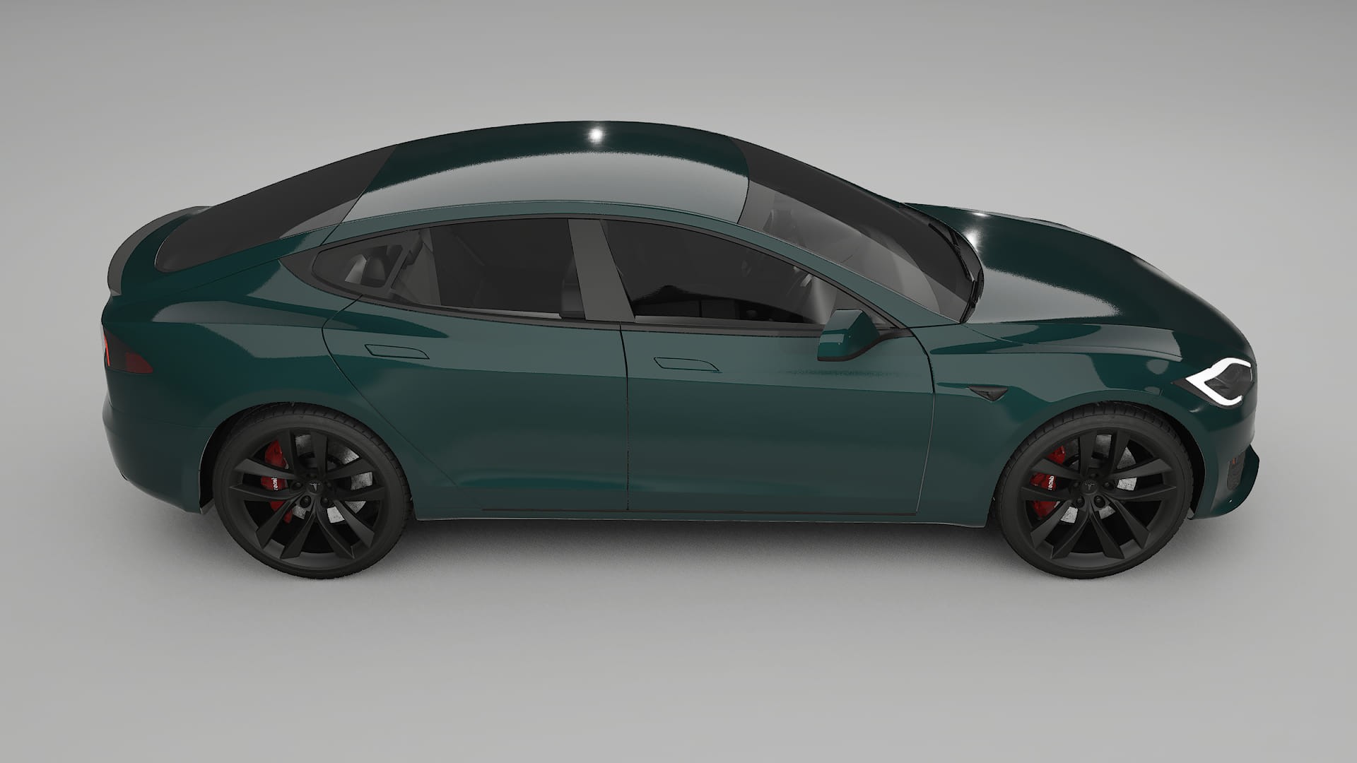 Tesla Model S Refresh Film de Protecție pentru Vopsea TPU | INFERNO PPF cu Schimbare de Culoare – Kit Complet Predecupat