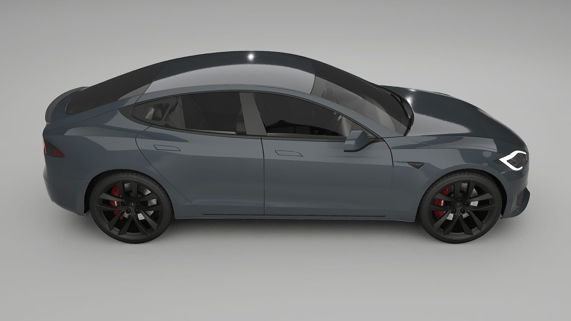 Tesla Model S Refresh Film de Protecție pentru Vopsea TPU | GRANITE PPF cu Schimbare de Culoare – Kit Complet Predecupat