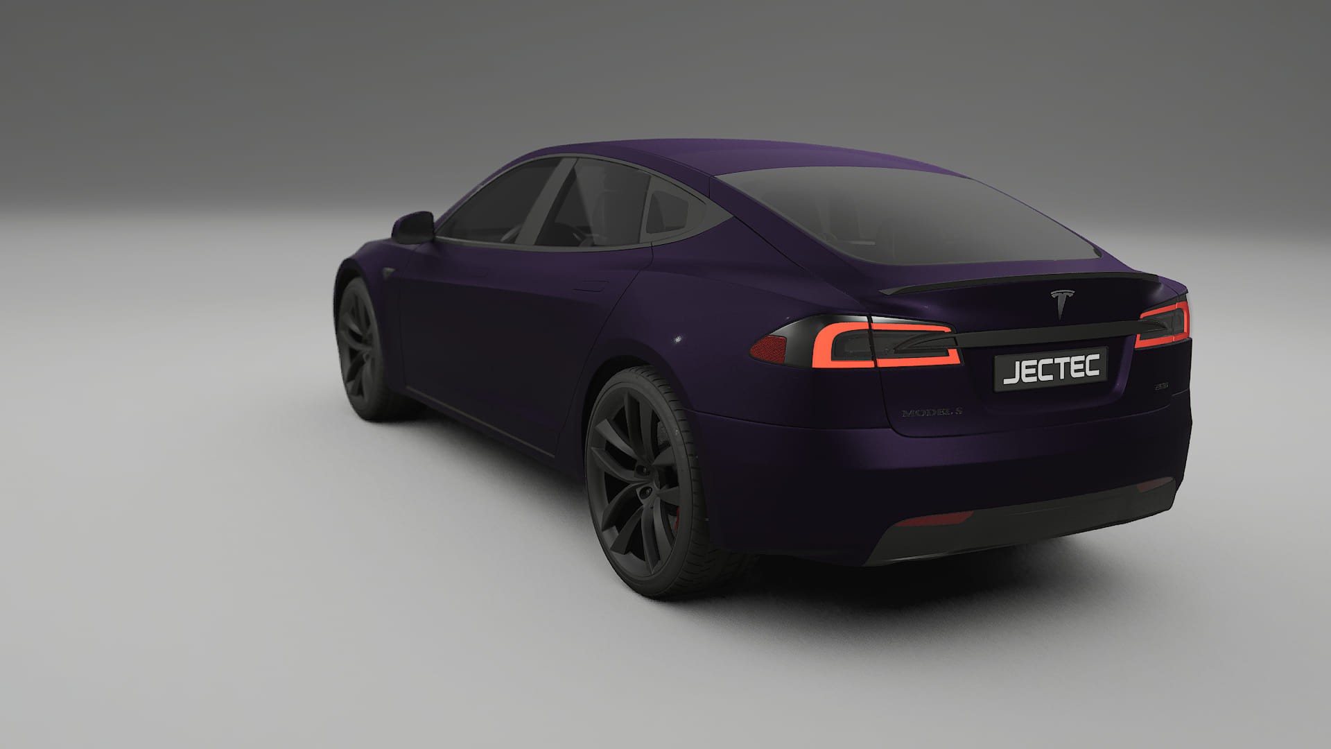 Tesla Model S Refresh Film de Protecție pentru Vopsea TPU | VIOLET PPF cu Schimbare de Culoare – Kit Complet Predecupat