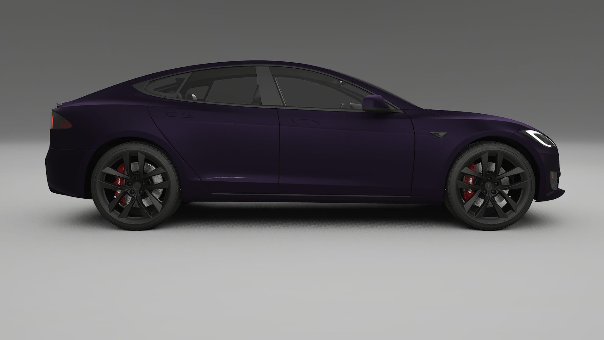 Tesla Model S Refresh Film de Protecție pentru Vopsea TPU | VIOLET PPF cu Schimbare de Culoare – Kit Complet Predecupat