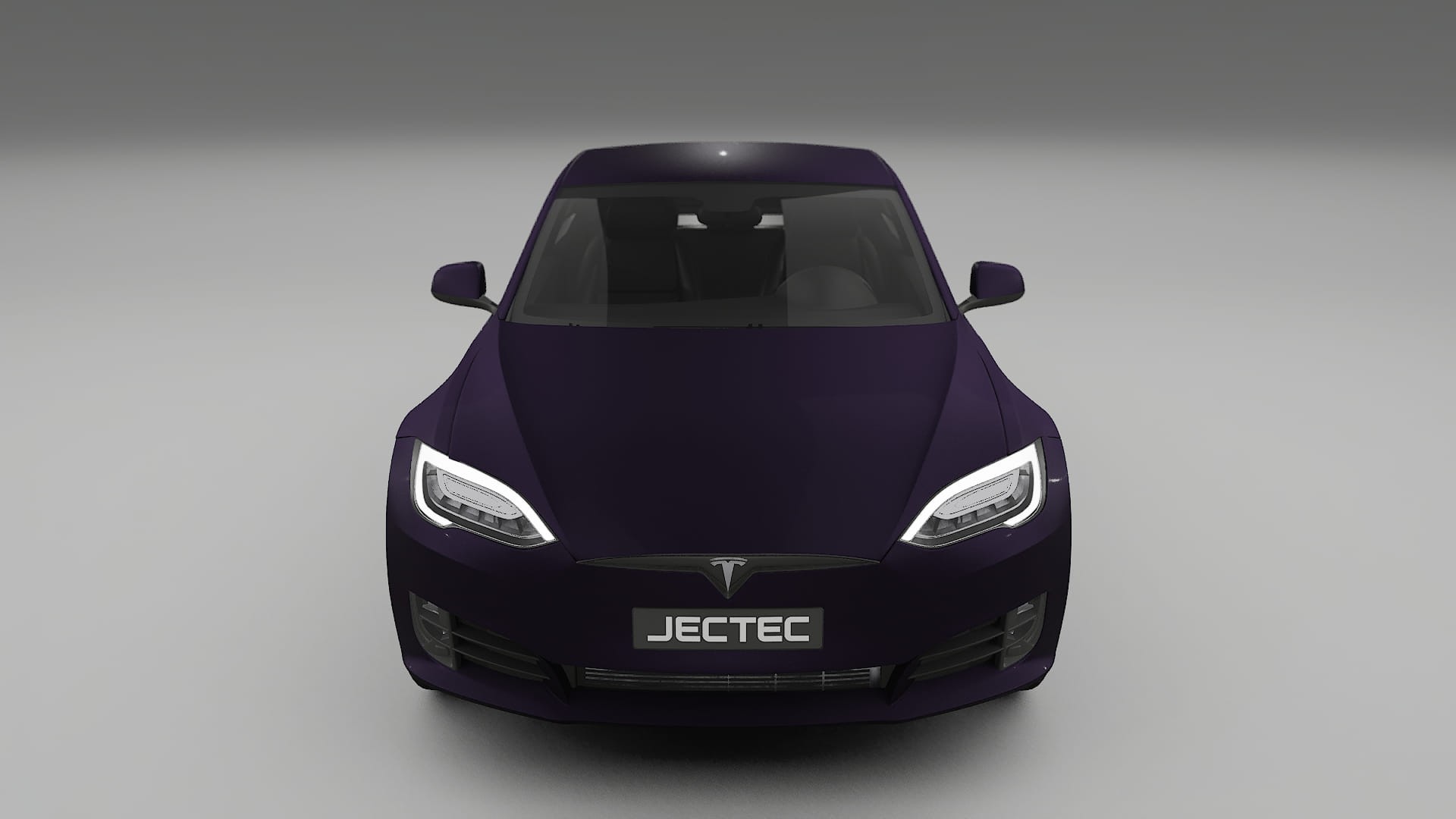Tesla Model S Refresh Film de Protecție pentru Vopsea TPU | VIOLET PPF cu Schimbare de Culoare – Kit Complet Predecupat