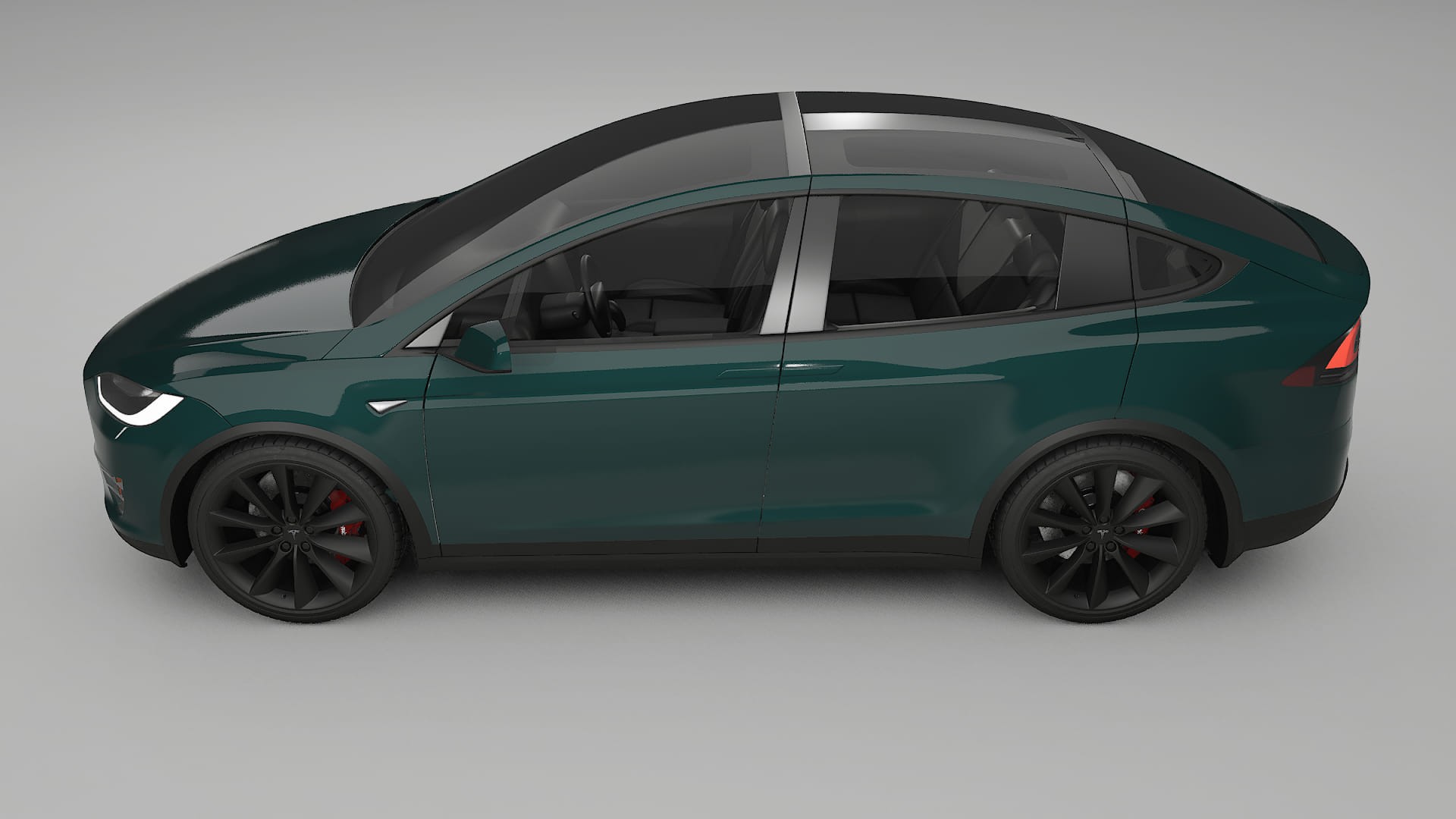 Tesla Model X Film de Protecție pentru Vopsea TPU | INFERNO PPF cu Schimbare de Culoare – Kit Complet Predecupat