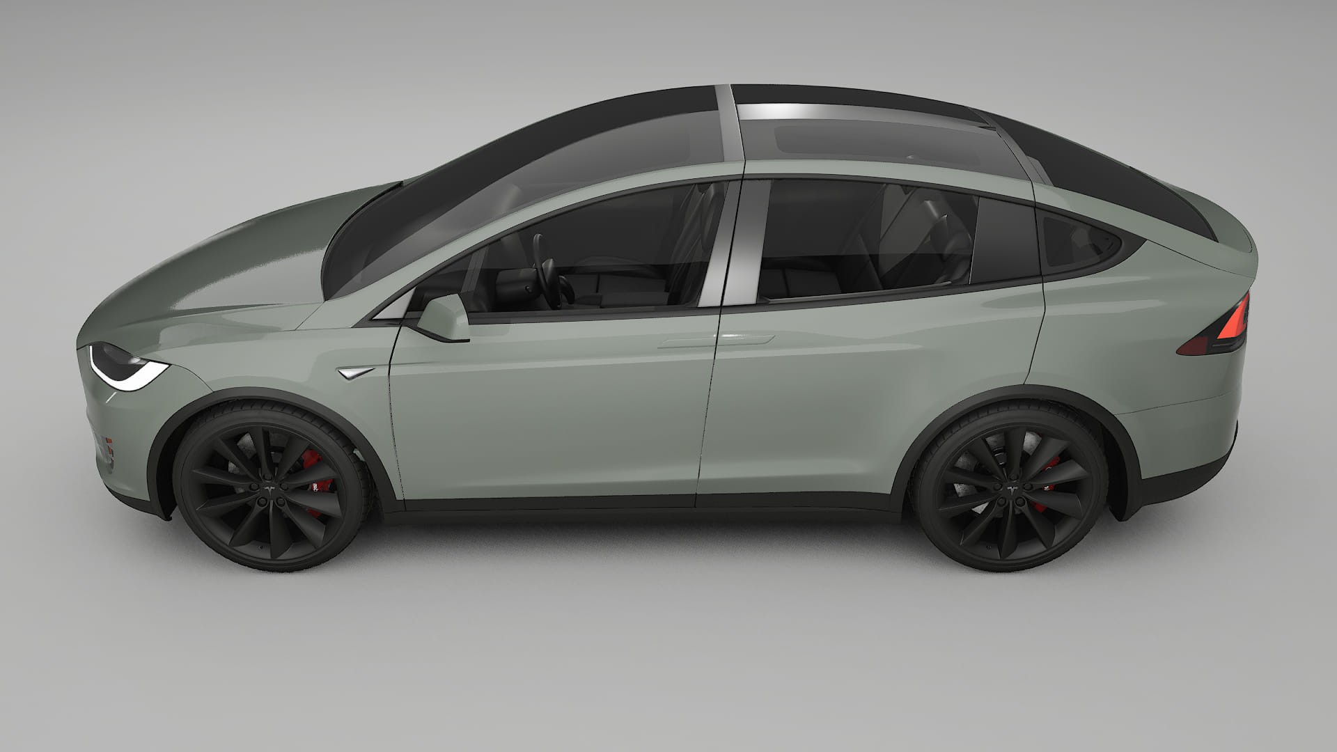 Tesla Model X Film de Protecție pentru Vopsea TPU | SLATE PPF cu Schimbare de Culoare – Kit Complet Predecupat