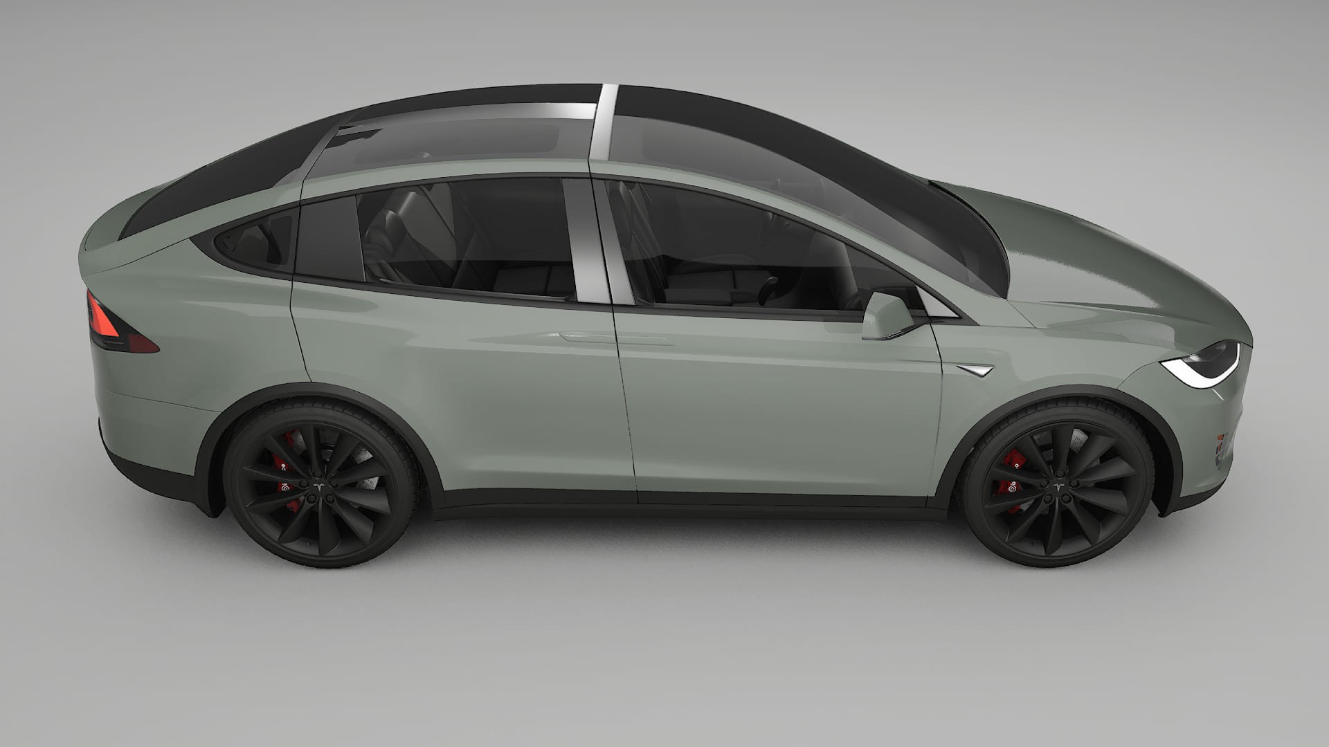 Tesla Model X Film de Protecție pentru Vopsea TPU | SLATE PPF cu Schimbare de Culoare – Kit Complet Predecupat