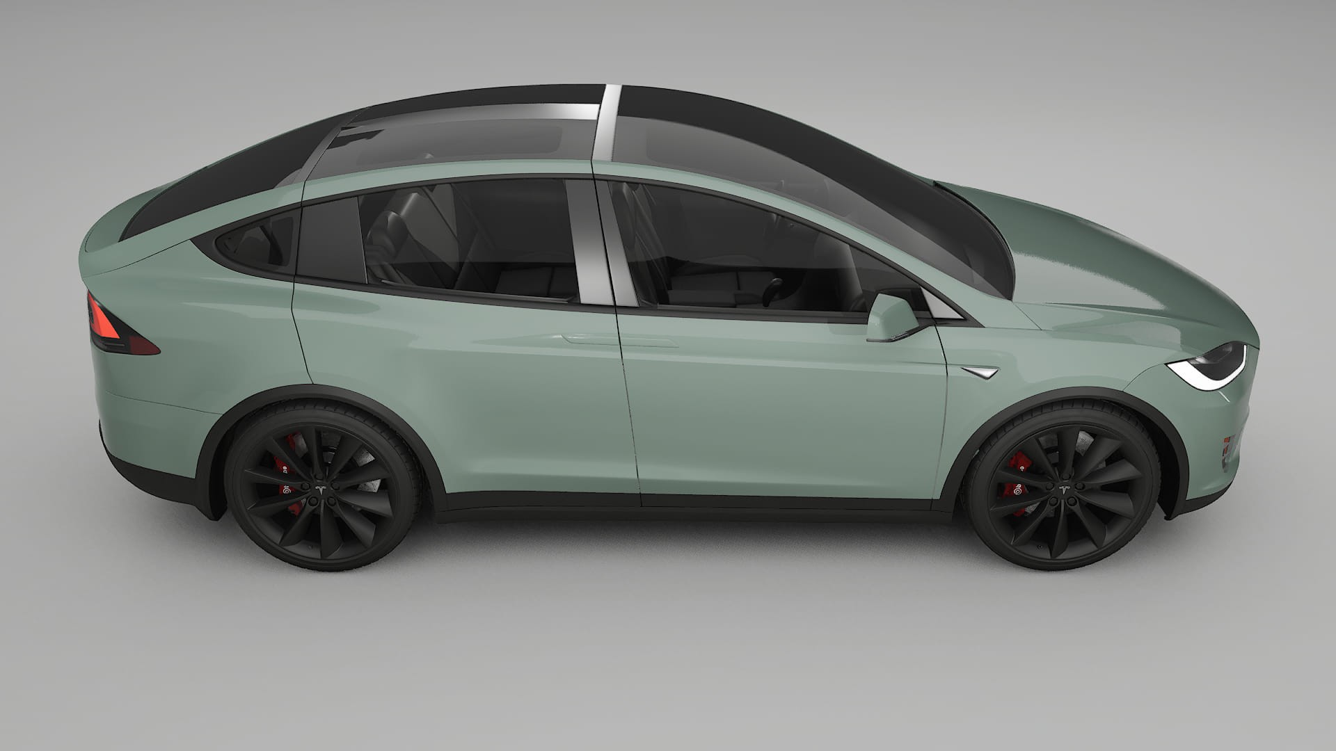 Tesla Model X Film de Protecție pentru Vopsea TPU | CINDER PPF cu Schimbare de Culoare – Kit Complet Predecupat