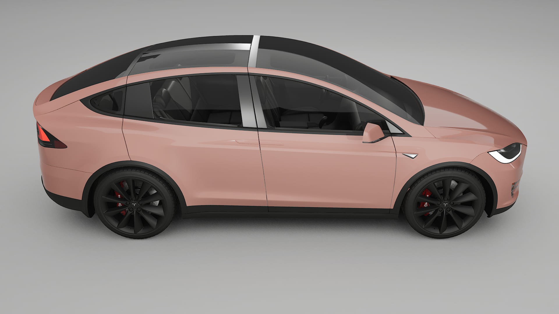 Tesla Model X Film de Protecție pentru Vopsea TPU | BLUSH PPF cu Schimbare de Culoare – Kit Complet Predecupat