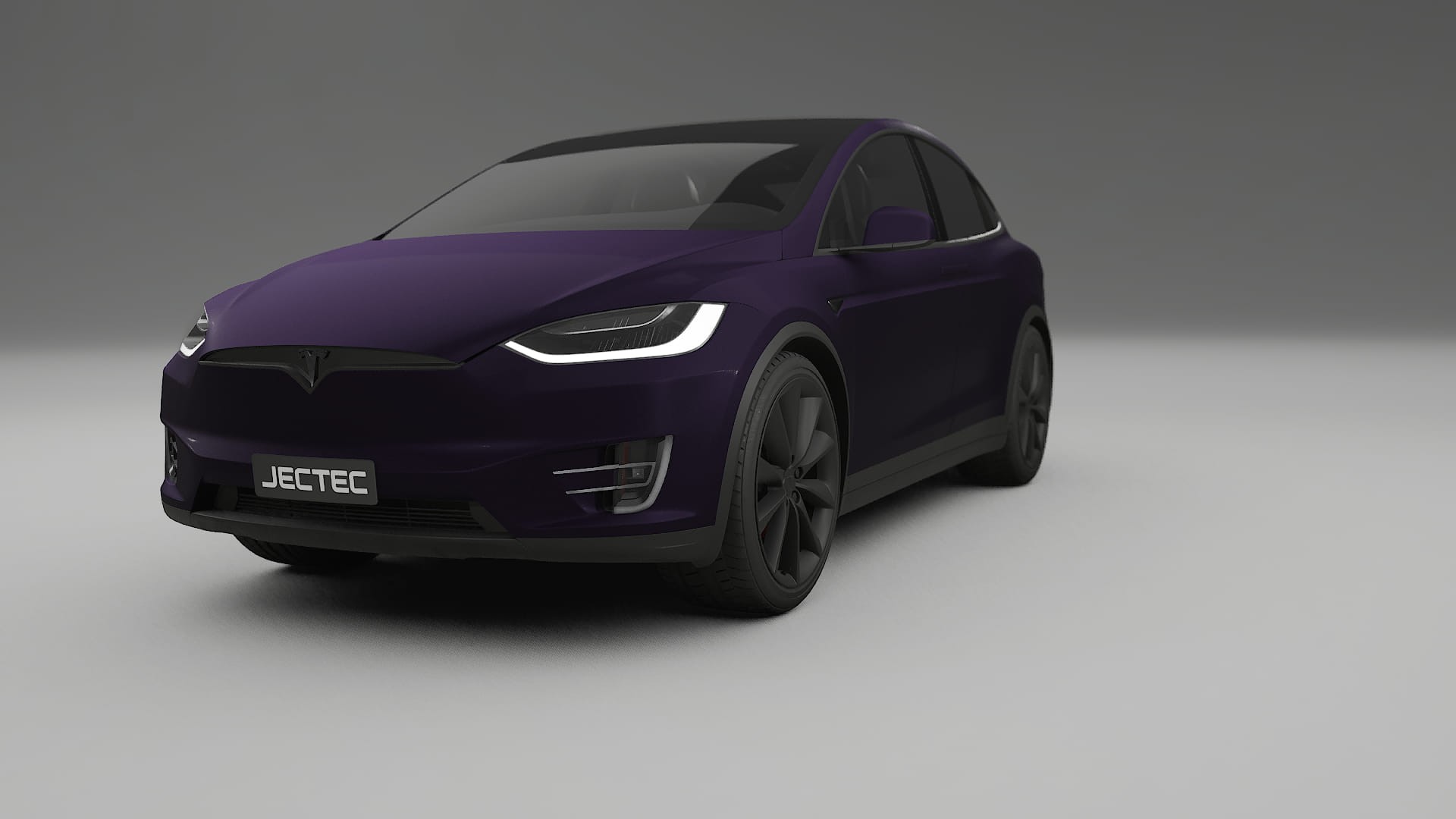 Tesla Model X Film de Protecție pentru Vopsea TPU | VIOLET PPF cu Schimbare de Culoare – Kit Complet Predecupat