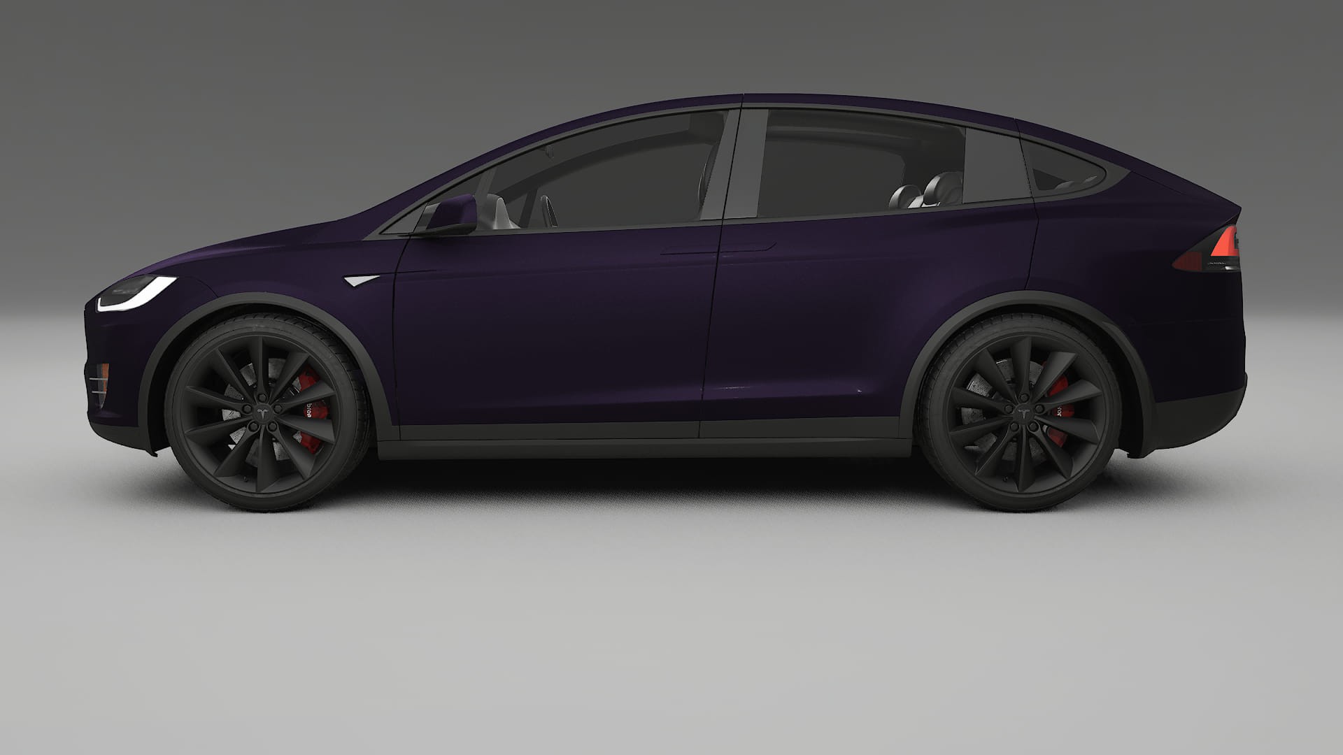 Tesla Model X Film de Protecție pentru Vopsea TPU | VIOLET PPF cu Schimbare de Culoare – Kit Complet Predecupat