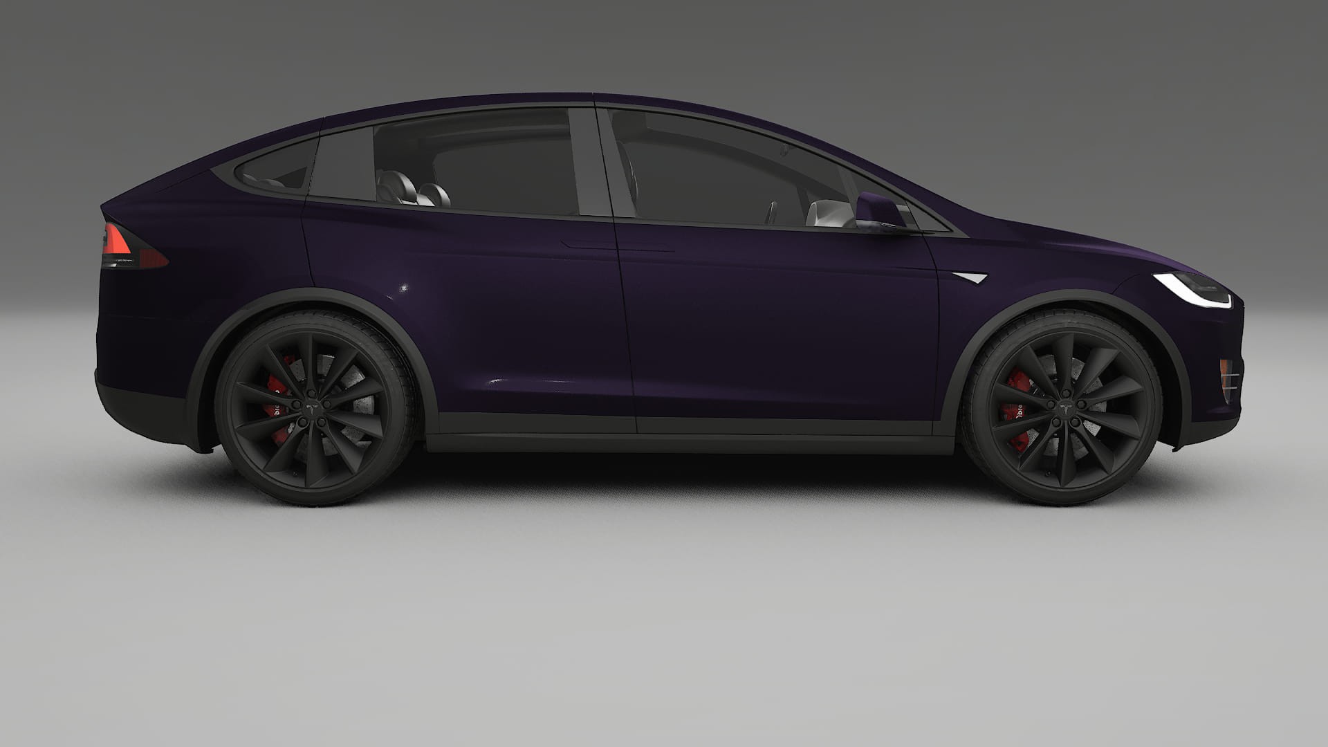 Tesla Model X Film de Protecție pentru Vopsea TPU | VIOLET PPF cu Schimbare de Culoare – Kit Complet Predecupat