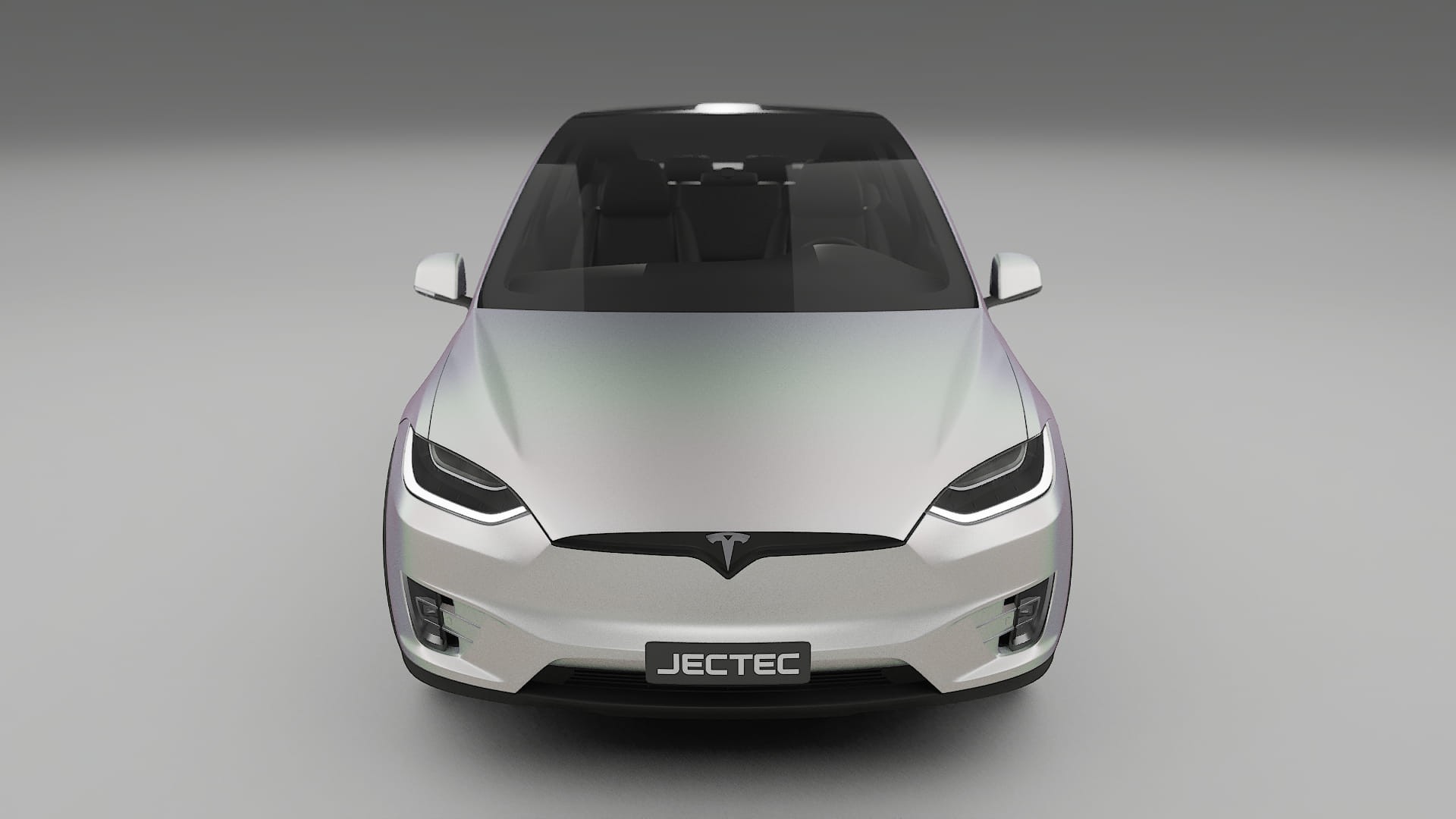 Tesla Model X Film de Protecție pentru Vopsea TPU | NEBULA PPF cu Schimbare de Culoare – Kit Complet Predecupat
