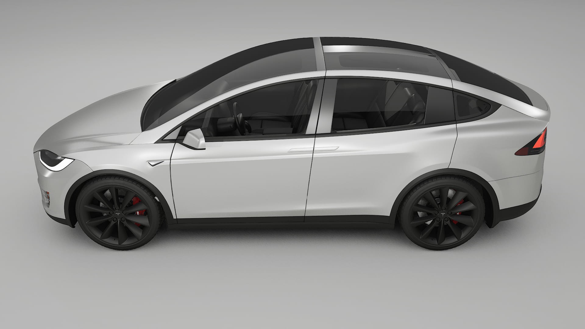 Tesla Model X Film de Protecție pentru Vopsea TPU | OPAL PPF cu Schimbare de Culoare – Kit Complet Predecupat