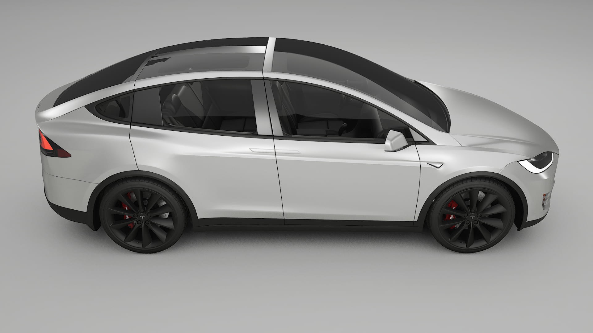 Tesla Model X Film de Protecție pentru Vopsea TPU | OPAL PPF cu Schimbare de Culoare – Kit Complet Predecupat