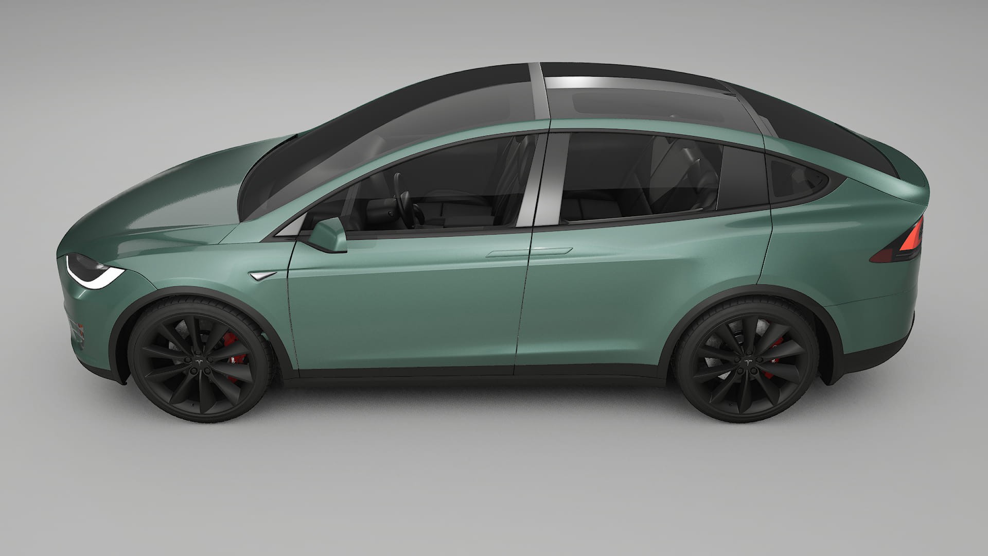 Tesla Model X Film de Protecție pentru Vopsea TPU | EVERGREEN PPF cu Schimbare de Culoare – Kit Complet Predecupat