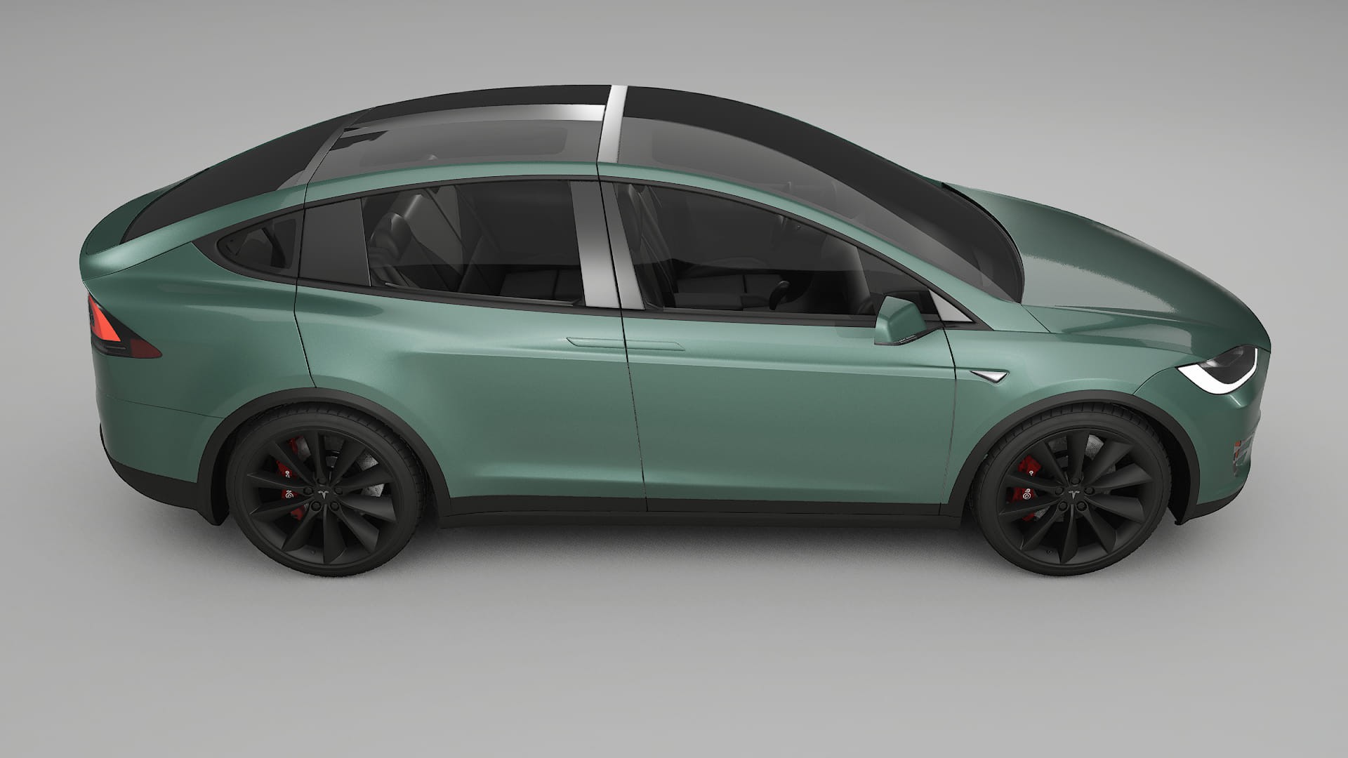 Tesla Model X Film de Protecție pentru Vopsea TPU | EVERGREEN PPF cu Schimbare de Culoare – Kit Complet Predecupat