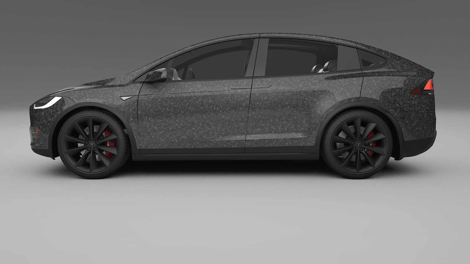 Tesla Model X Film de Protecție pentru Vopsea TPU | FORGED S PPF cu Schimbare de Culoare – Kit Complet Predecupat