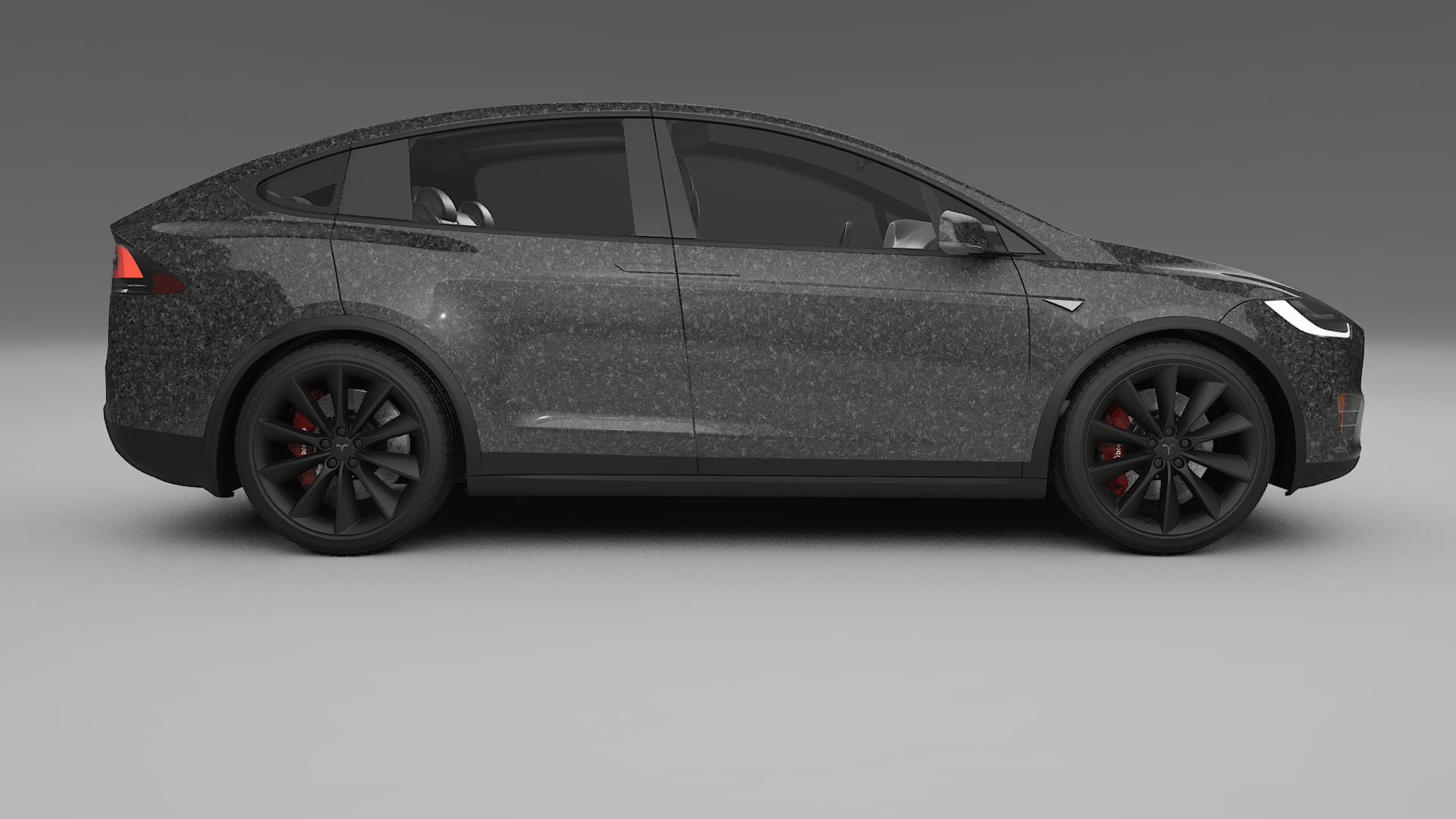 Tesla Model X Film de Protecție pentru Vopsea TPU | FORGED S PPF cu Schimbare de Culoare – Kit Complet Predecupat