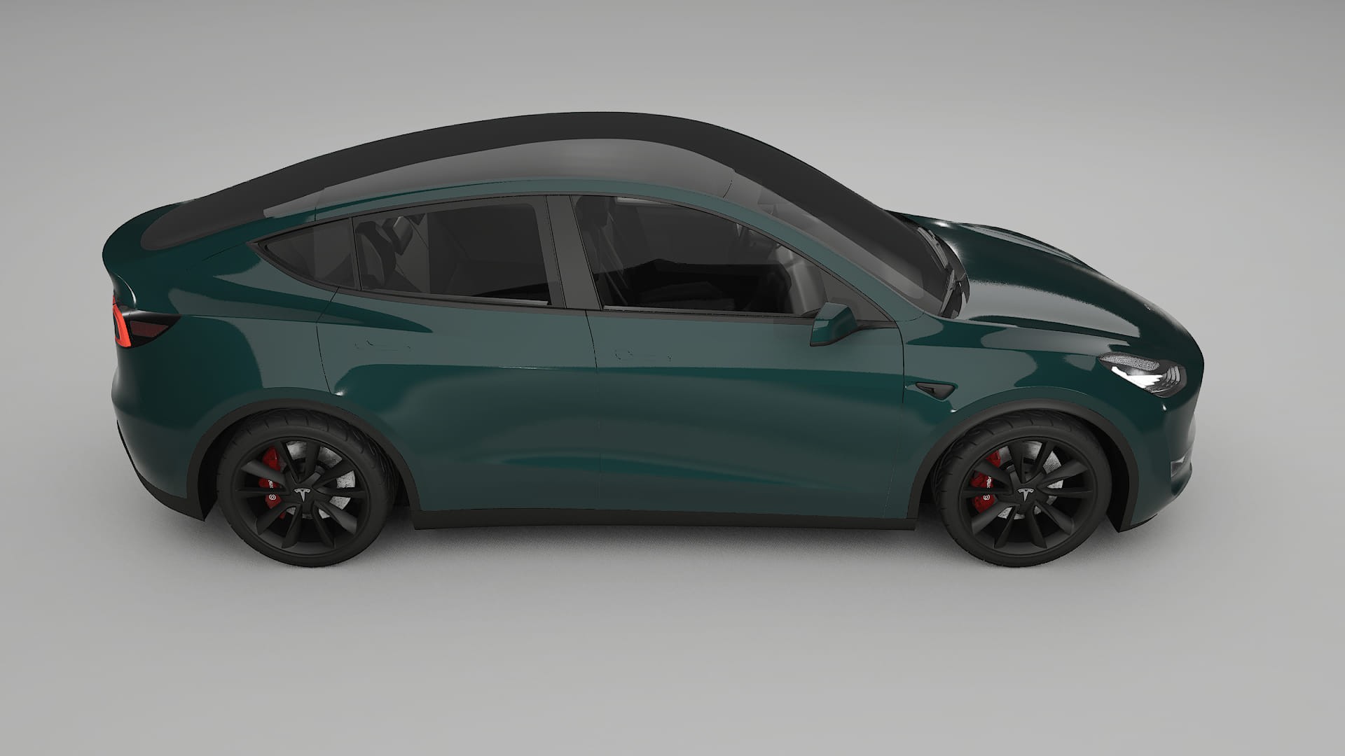 Tesla Model Y Film de Protecție pentru Vopsea TPU | INFERNO PPF cu Schimbare de Culoare – Kit Complet Predecupat