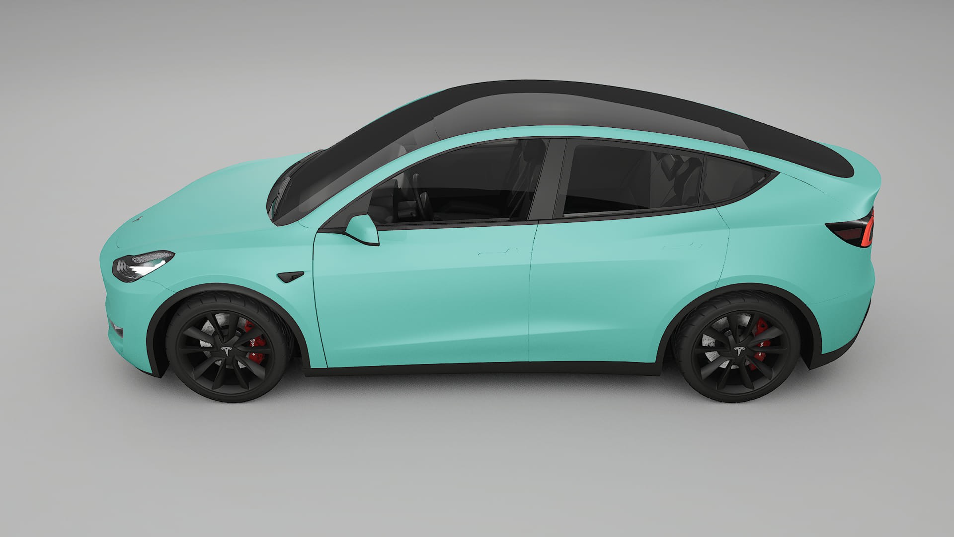 Tesla Model Y Film de Protecție pentru Vopsea TPU | FROST PPF cu Schimbare de Culoare – Kit Complet Predecupat