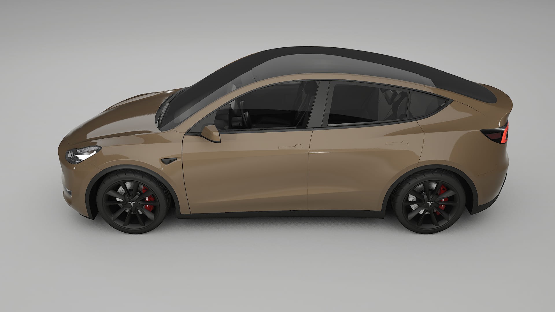 Tesla Model Y Film de Protecție pentru Vopsea TPU | SAHARA PPF cu Schimbare de Culoare – Kit Complet Predecupat