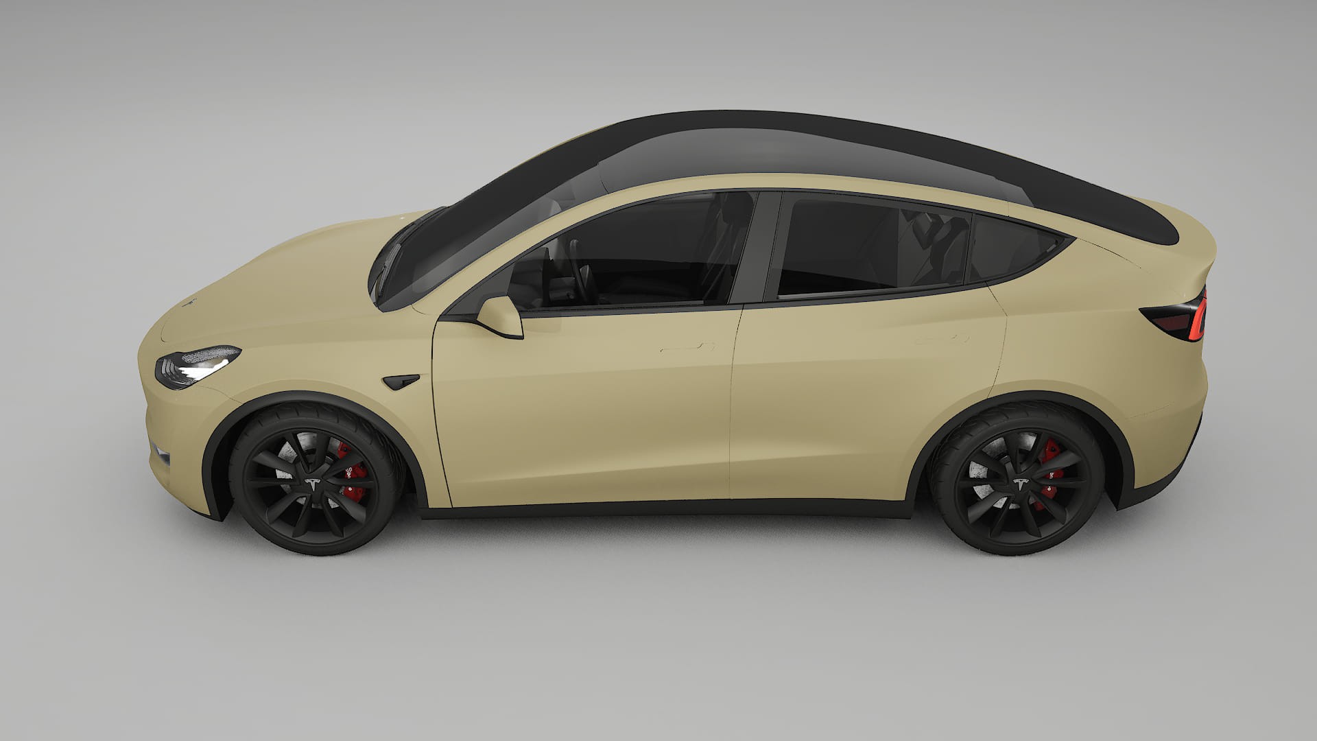 Tesla Model Y Film de Protecție pentru Vopsea TPU | SAND PPF cu Schimbare de Culoare – Kit Complet Predecupat