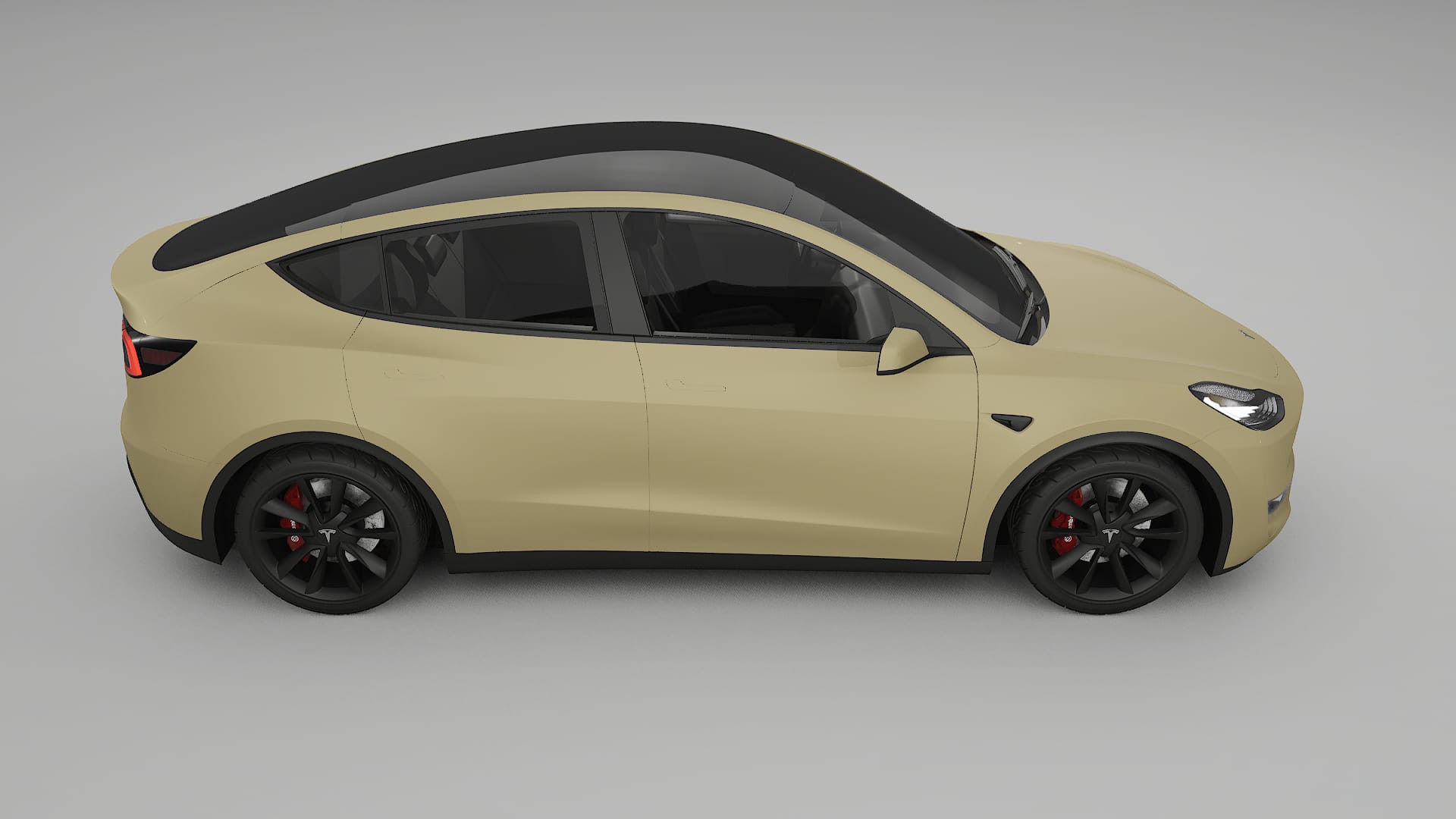 Tesla Model Y Film de Protecție pentru Vopsea TPU | SAND PPF cu Schimbare de Culoare – Kit Complet Predecupat