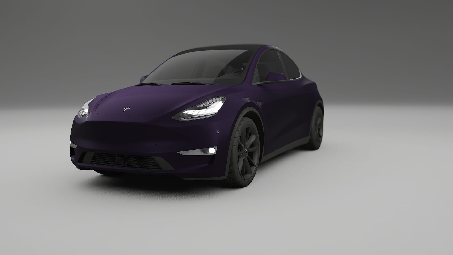 Tesla Model Y Film de Protecție pentru Vopsea TPU | VIOLET PPF cu Schimbare de Culoare – Kit Complet Predecupat
