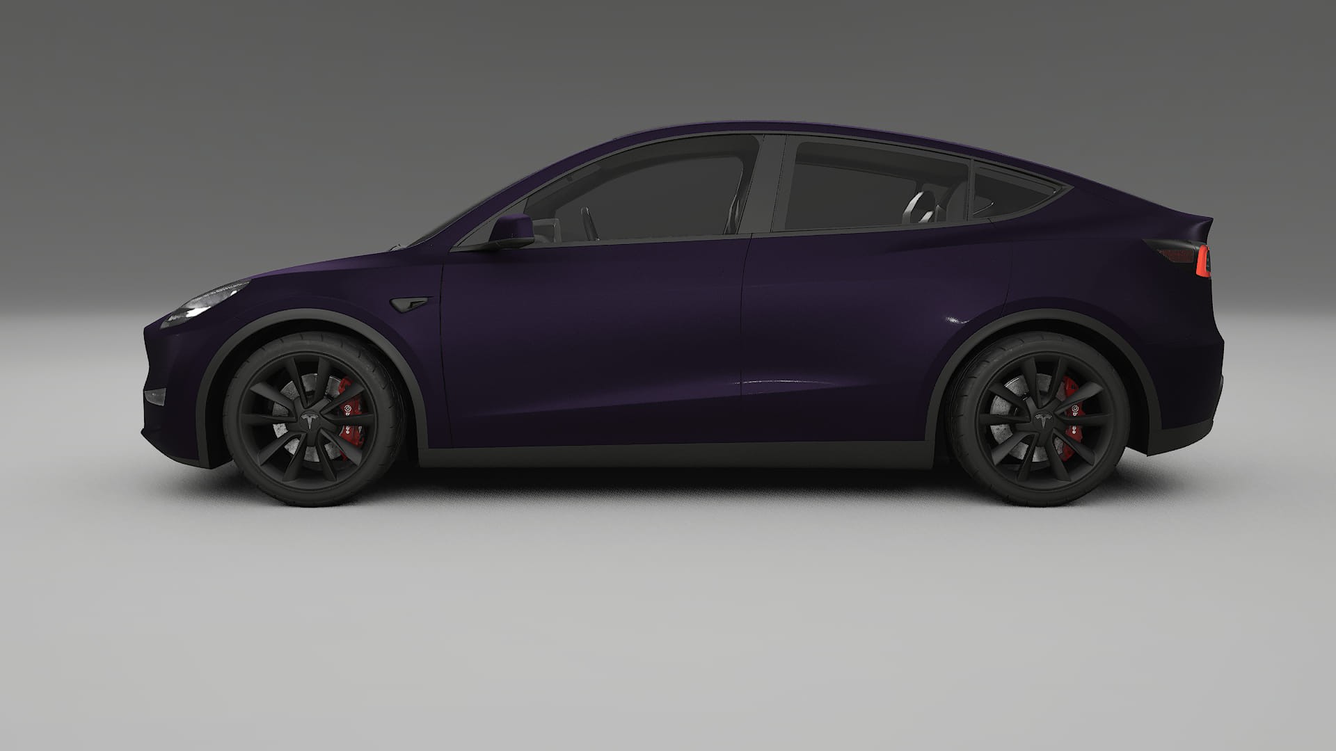 Tesla Model Y Film de Protecție pentru Vopsea TPU | VIOLET PPF cu Schimbare de Culoare – Kit Complet Predecupat