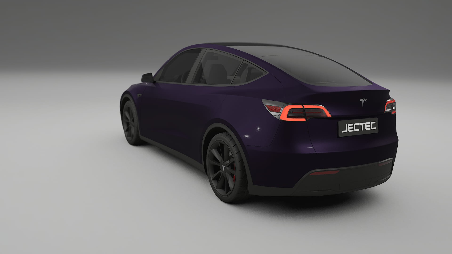 Tesla Model Y Film de Protecție pentru Vopsea TPU | VIOLET PPF cu Schimbare de Culoare – Kit Complet Predecupat