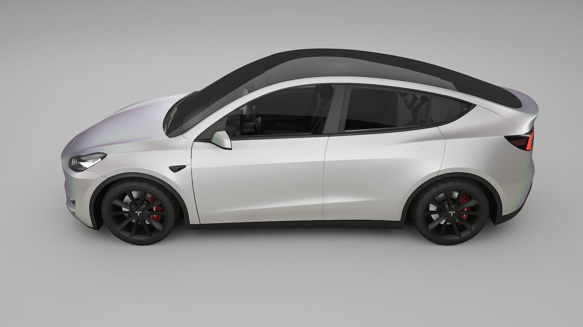 Tesla Model Y Film de Protecție pentru Vopsea TPU | NEBULA PPF cu Schimbare de Culoare – Kit Complet Predecupat