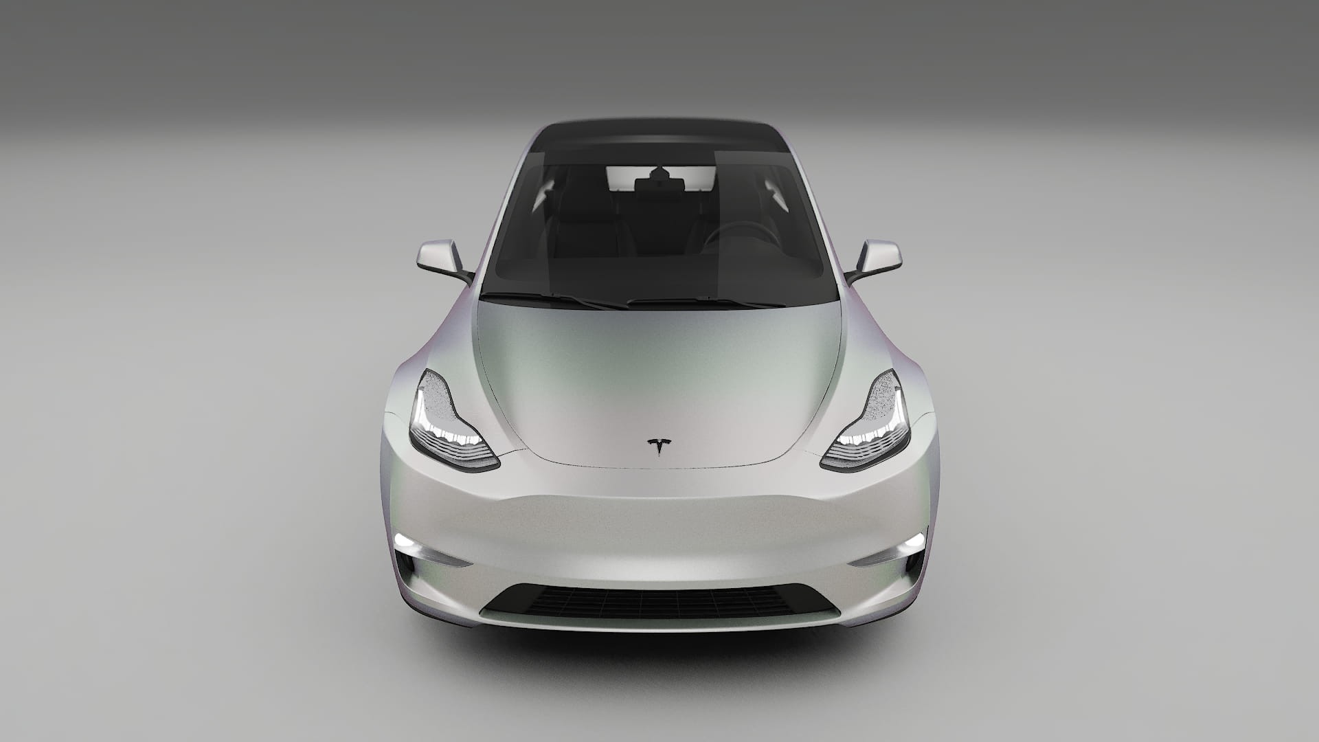 Tesla Model Y Film de Protecție pentru Vopsea TPU | NEBULA PPF cu Schimbare de Culoare – Kit Complet Predecupat