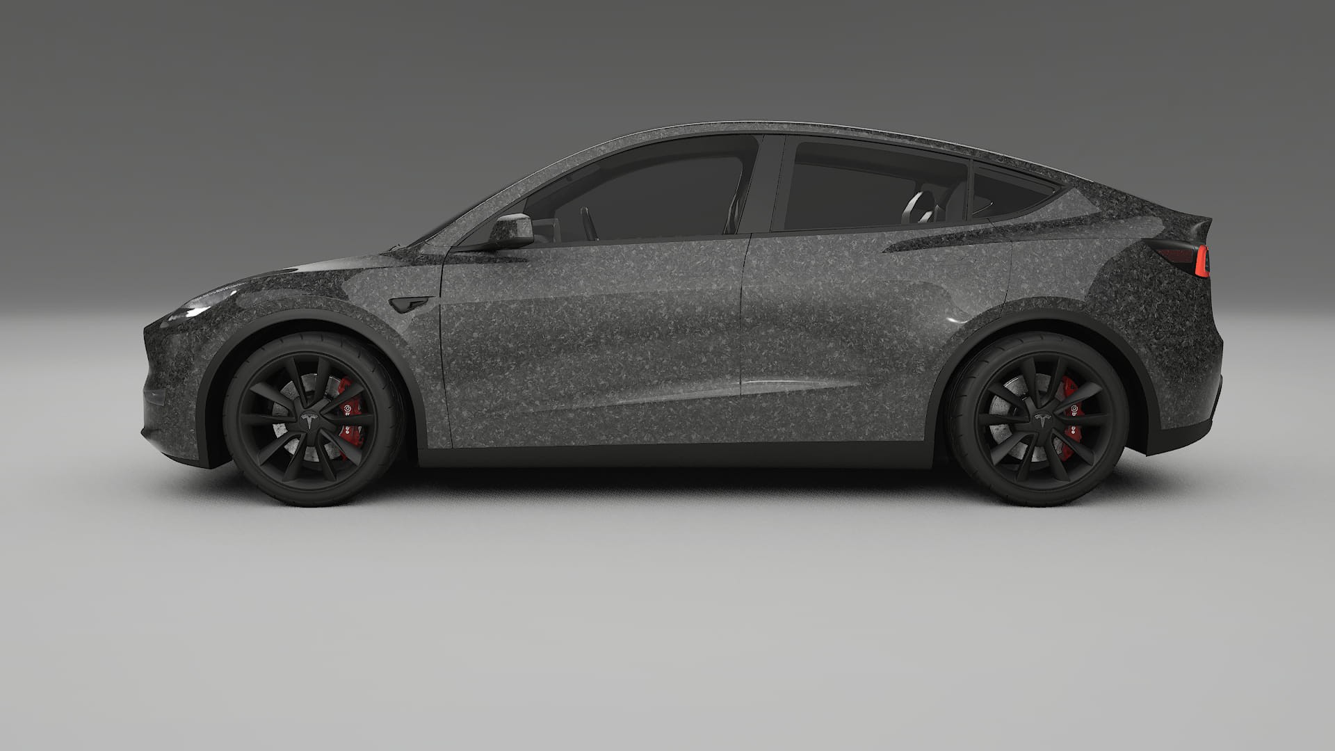 Tesla Model Y Film de Protecție pentru Vopsea TPU | FORGED S PPF cu Schimbare de Culoare – Kit Complet Predecupat