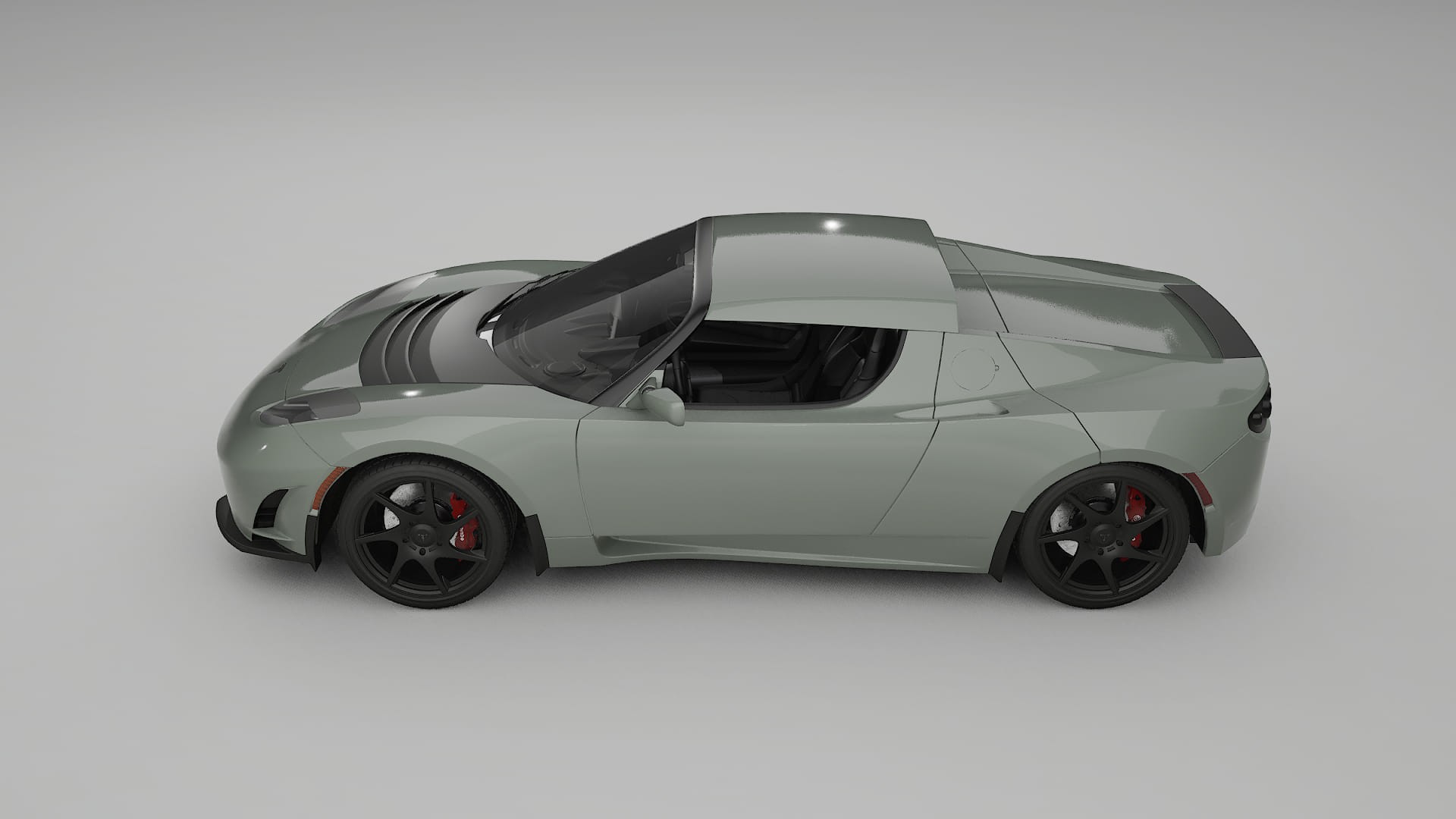 Tesla Roadster 25 Film de Protecție pentru Vopsea TPU | SLATE PPF cu Schimbare de Culoare – Kit Complet Predecupat