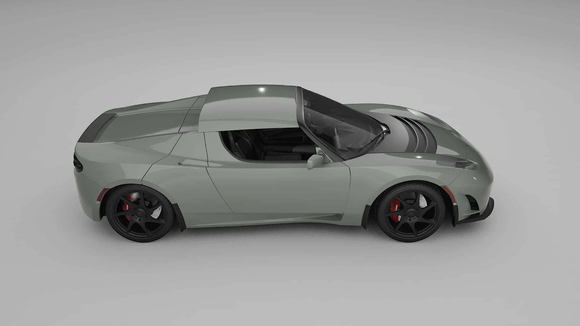 Tesla Roadster 25 Film de Protecție pentru Vopsea TPU | SLATE PPF cu Schimbare de Culoare – Kit Complet Predecupat