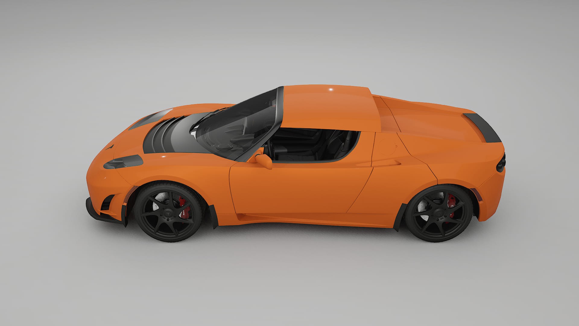 Tesla Roadster 25 Film de Protecție pentru Vopsea TPU | ROCKET PPF cu Schimbare de Culoare – Kit Complet Predecupat