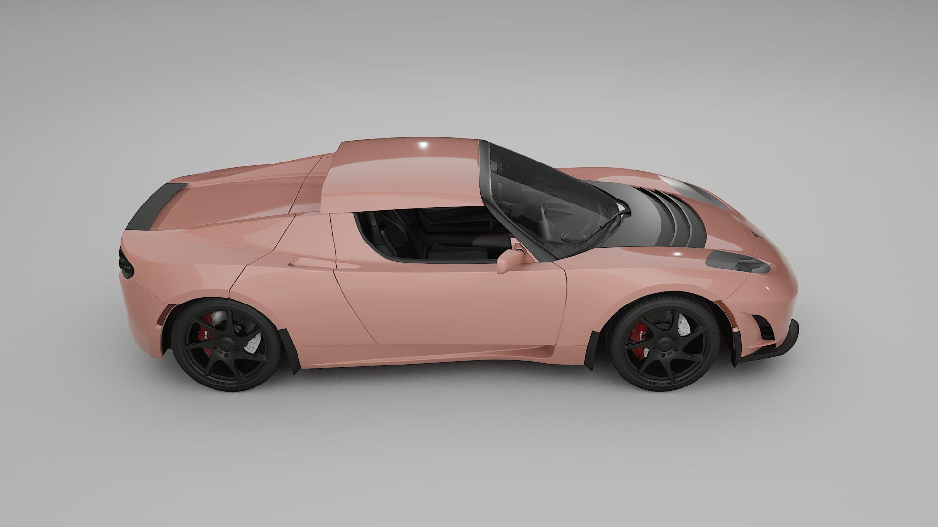 Tesla Roadster 25 Film de Protecție pentru Vopsea TPU | BLUSH PPF cu Schimbare de Culoare – Kit Complet Predecupat