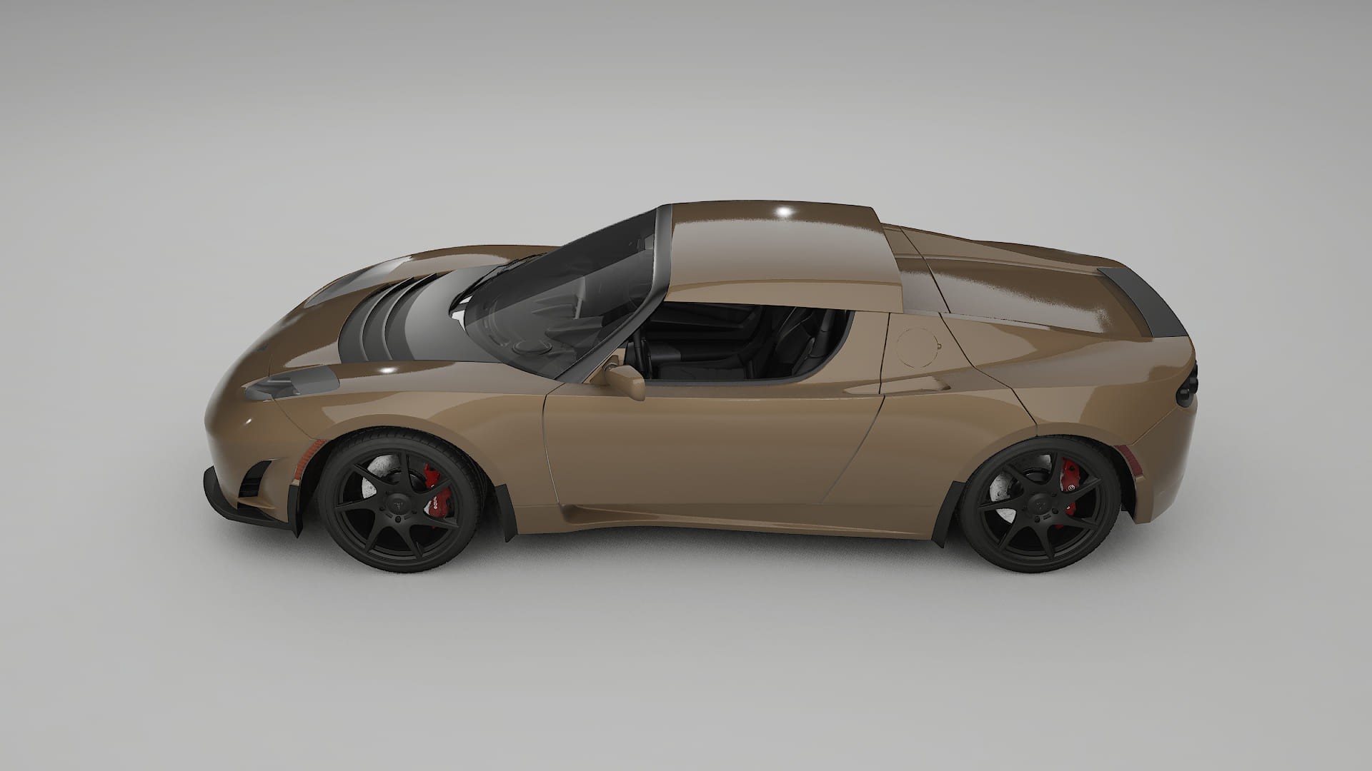 Tesla Roadster 25 Film de Protecție pentru Vopsea TPU | SAHARA PPF cu Schimbare de Culoare – Kit Complet Predecupat