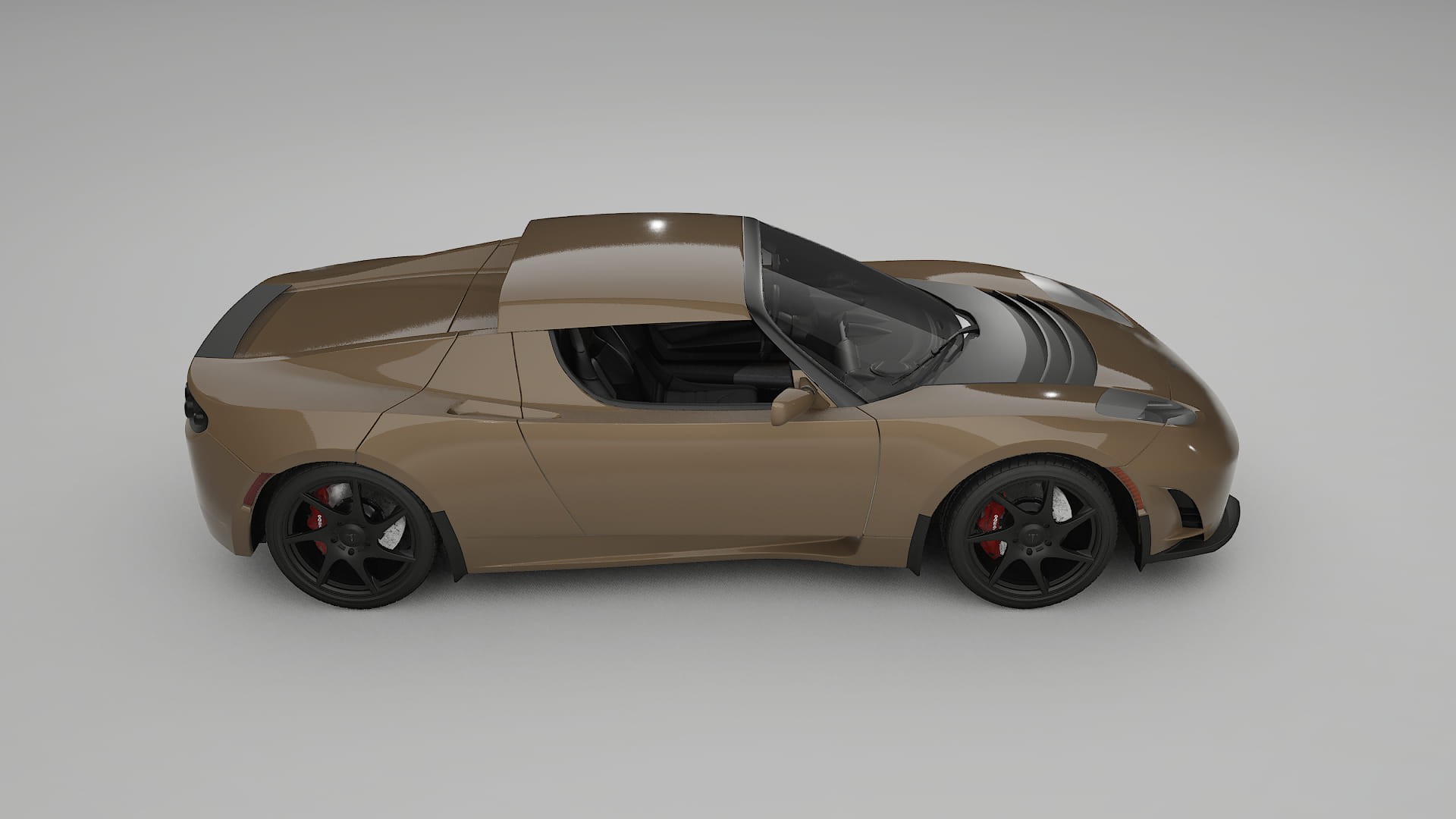 Tesla Roadster 25 Film de Protecție pentru Vopsea TPU | SAHARA PPF cu Schimbare de Culoare – Kit Complet Predecupat