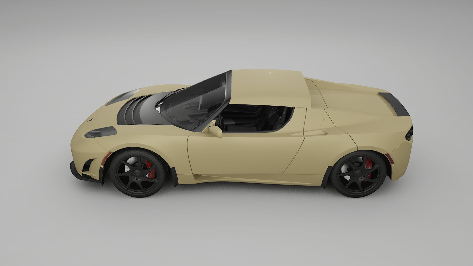 Tesla Roadster 25 Film de Protecție pentru Vopsea TPU | SAND PPF cu Schimbare de Culoare – Kit Complet Predecupat