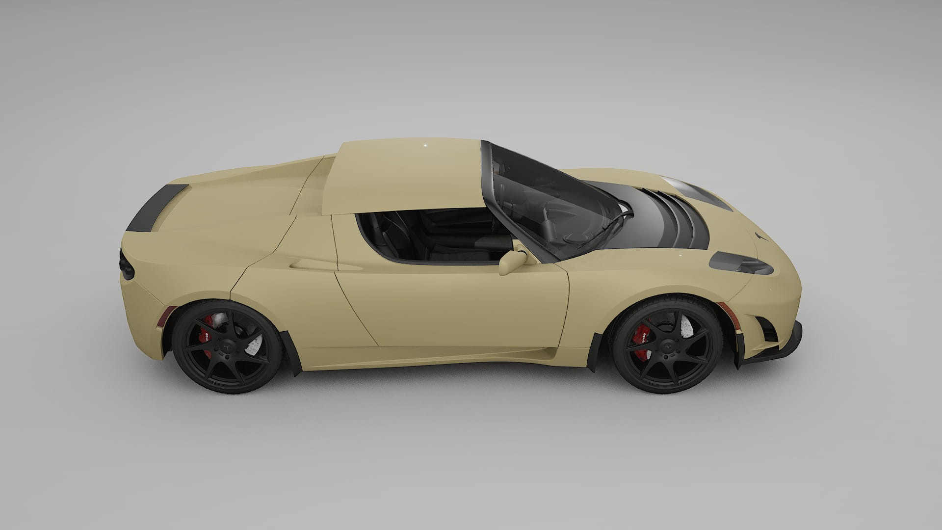 Tesla Roadster 25 Film de Protecție pentru Vopsea TPU | SAND PPF cu Schimbare de Culoare – Kit Complet Predecupat