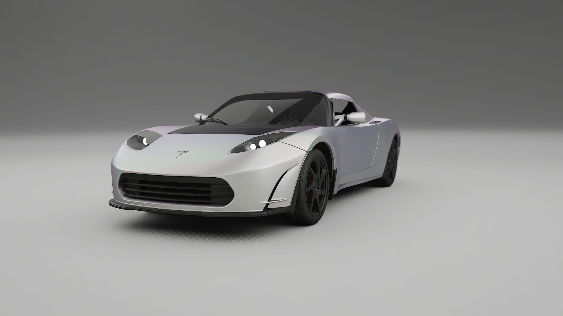 Tesla Roadster 25 Film de Protecție pentru Vopsea TPU | NEBULA PPF cu Schimbare de Culoare – Kit Complet Predecupat