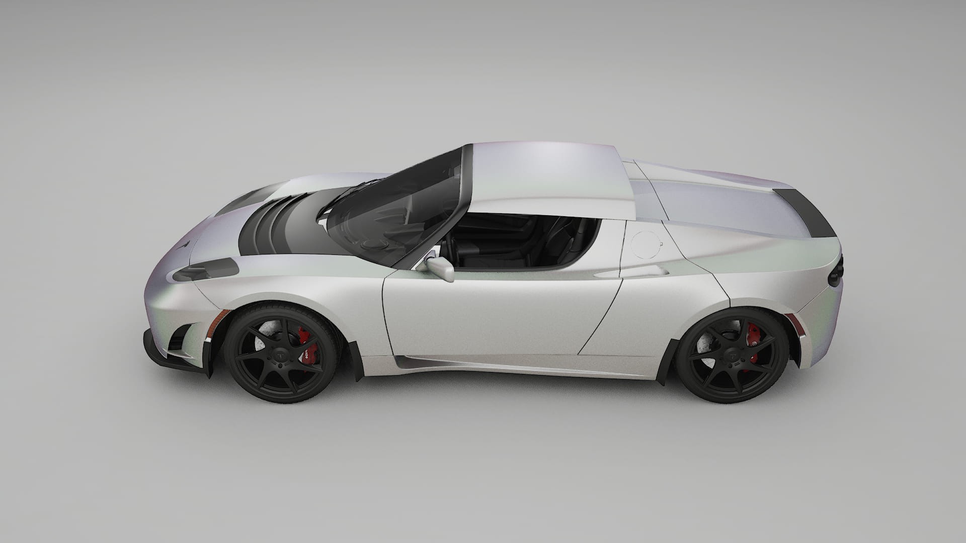 Tesla Roadster 25 Film de Protecție pentru Vopsea TPU | NEBULA PPF cu Schimbare de Culoare – Kit Complet Predecupat