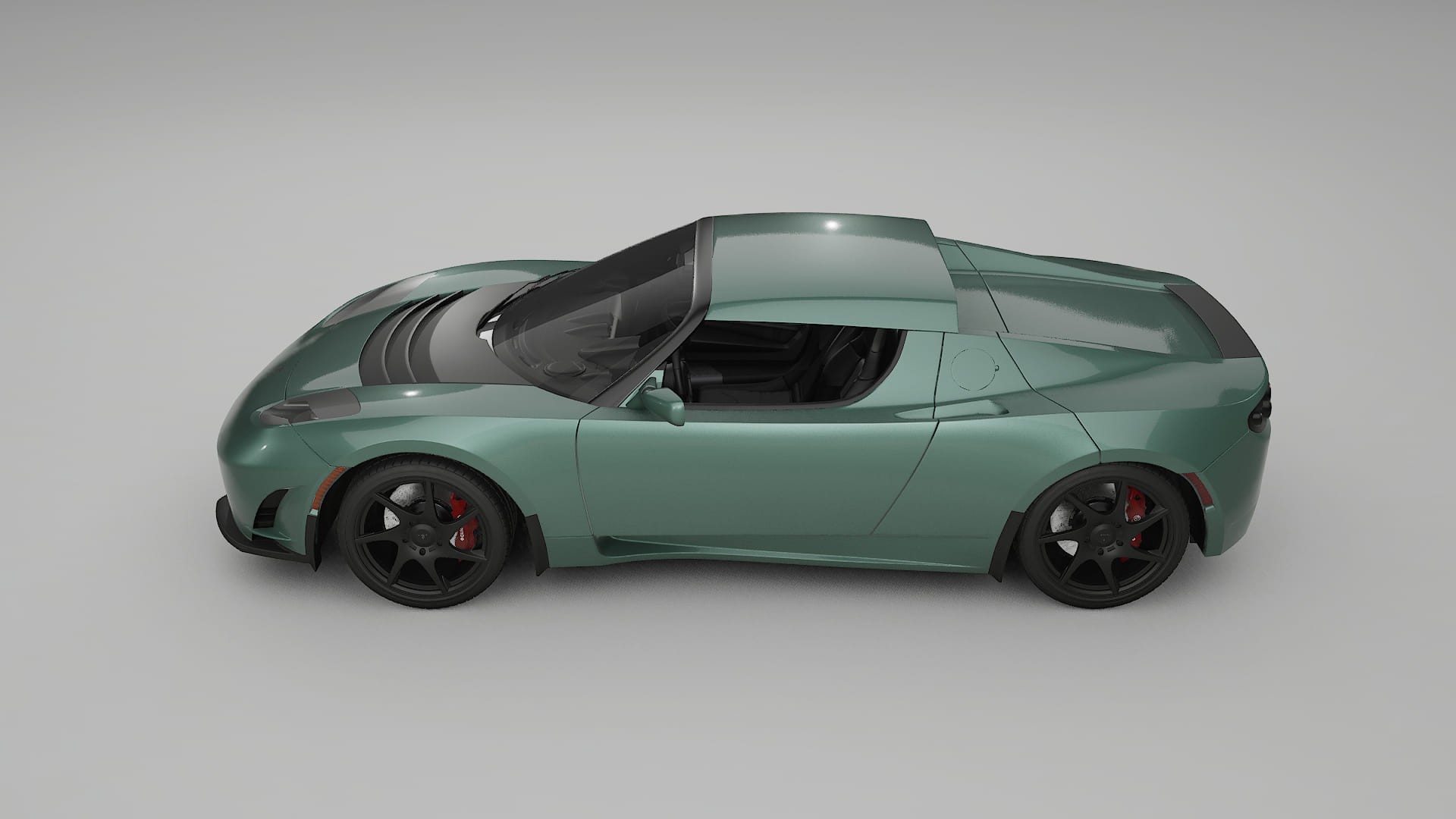 Tesla Roadster 25 Film de Protecție pentru Vopsea TPU | EVERGREEN PPF cu Schimbare de Culoare – Kit Complet Predecupat