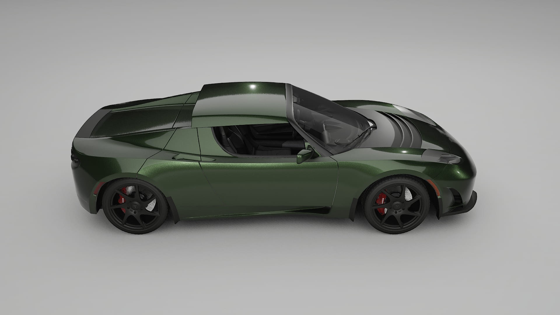 Tesla Roadster 25 Film de Protecție pentru Vopsea TPU | LAGOON PPF cu Schimbare de Culoare – Kit Complet Predecupat