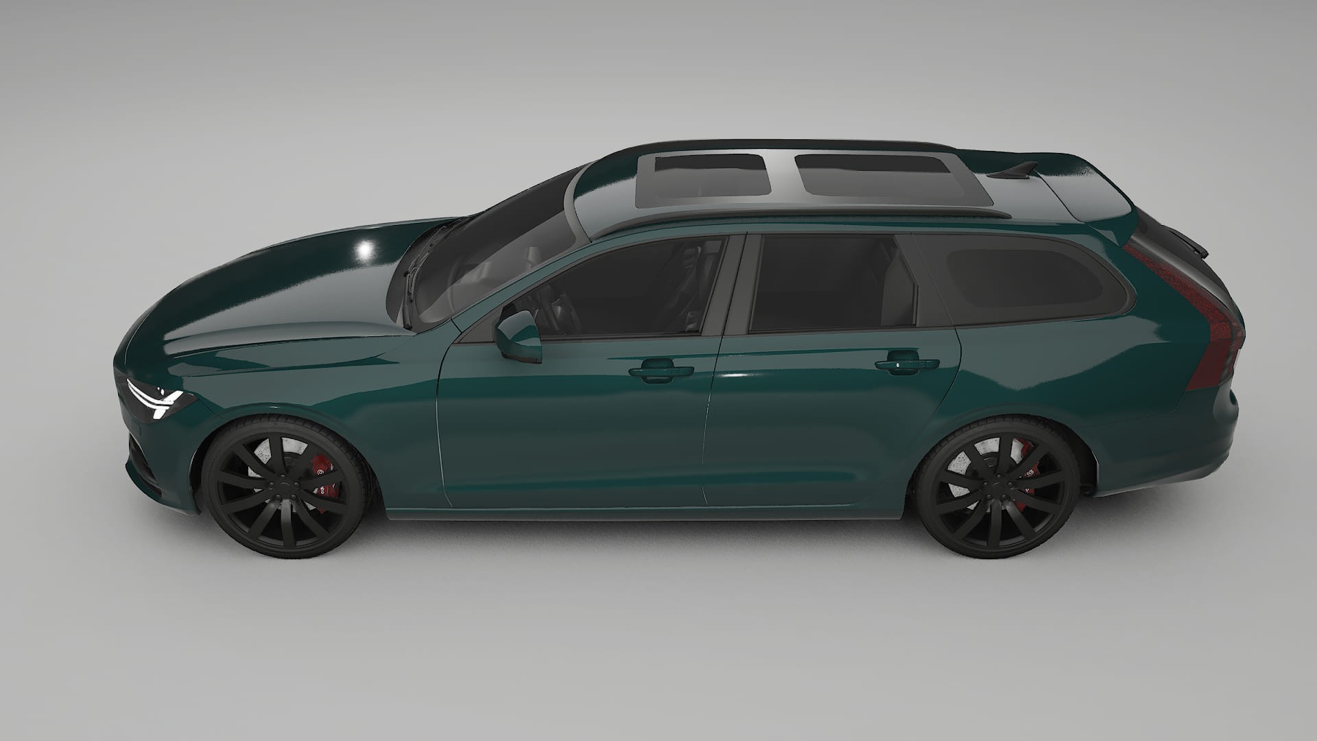 Volvo V90 P5 Film de Protecție pentru Vopsea TPU | INFERNO PPF cu Schimbare de Culoare – Kit Complet Predecupat