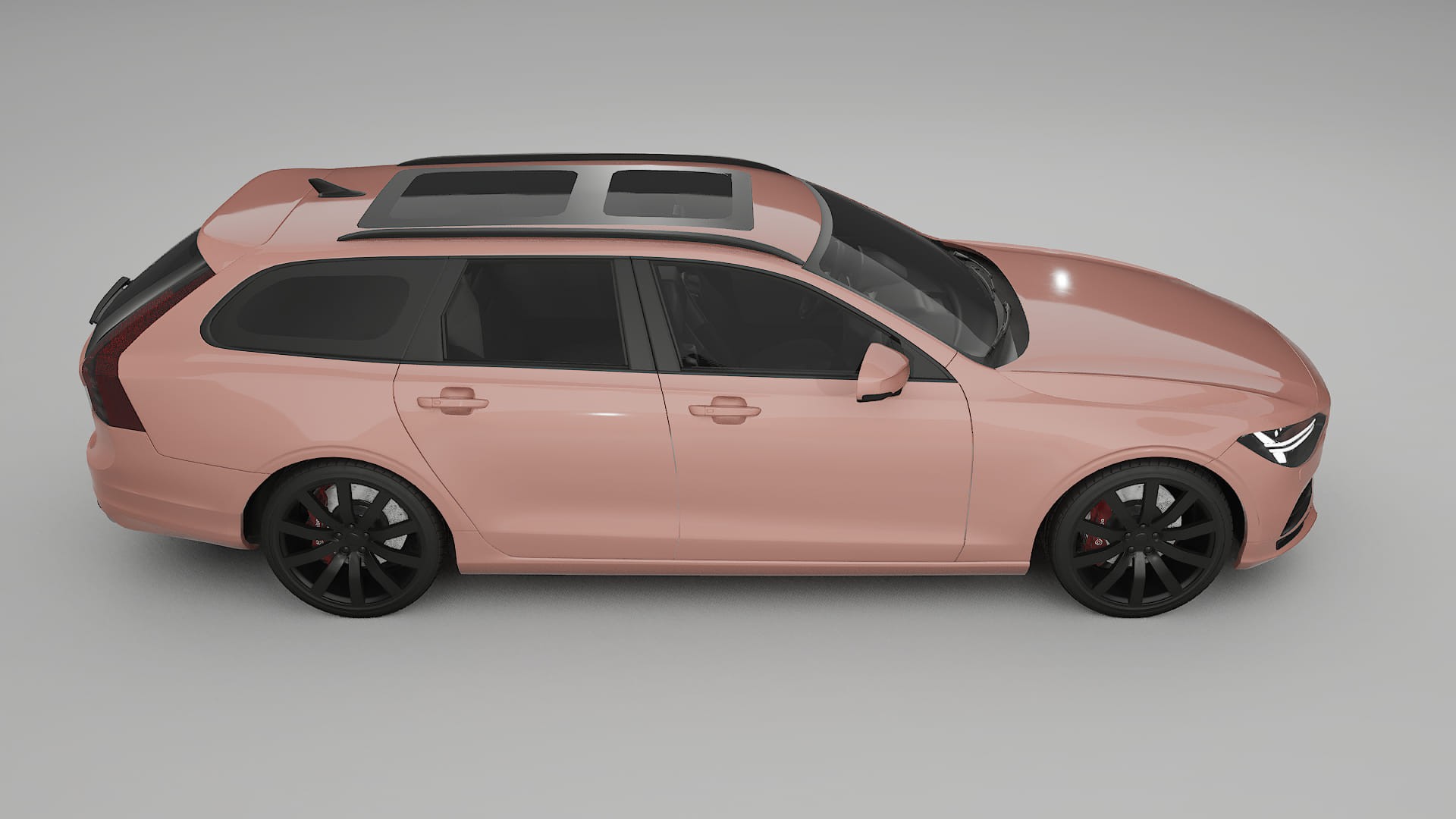 Volvo V90 P5 Film de Protecție pentru Vopsea TPU | BLUSH PPF cu Schimbare de Culoare – Kit Complet Predecupat