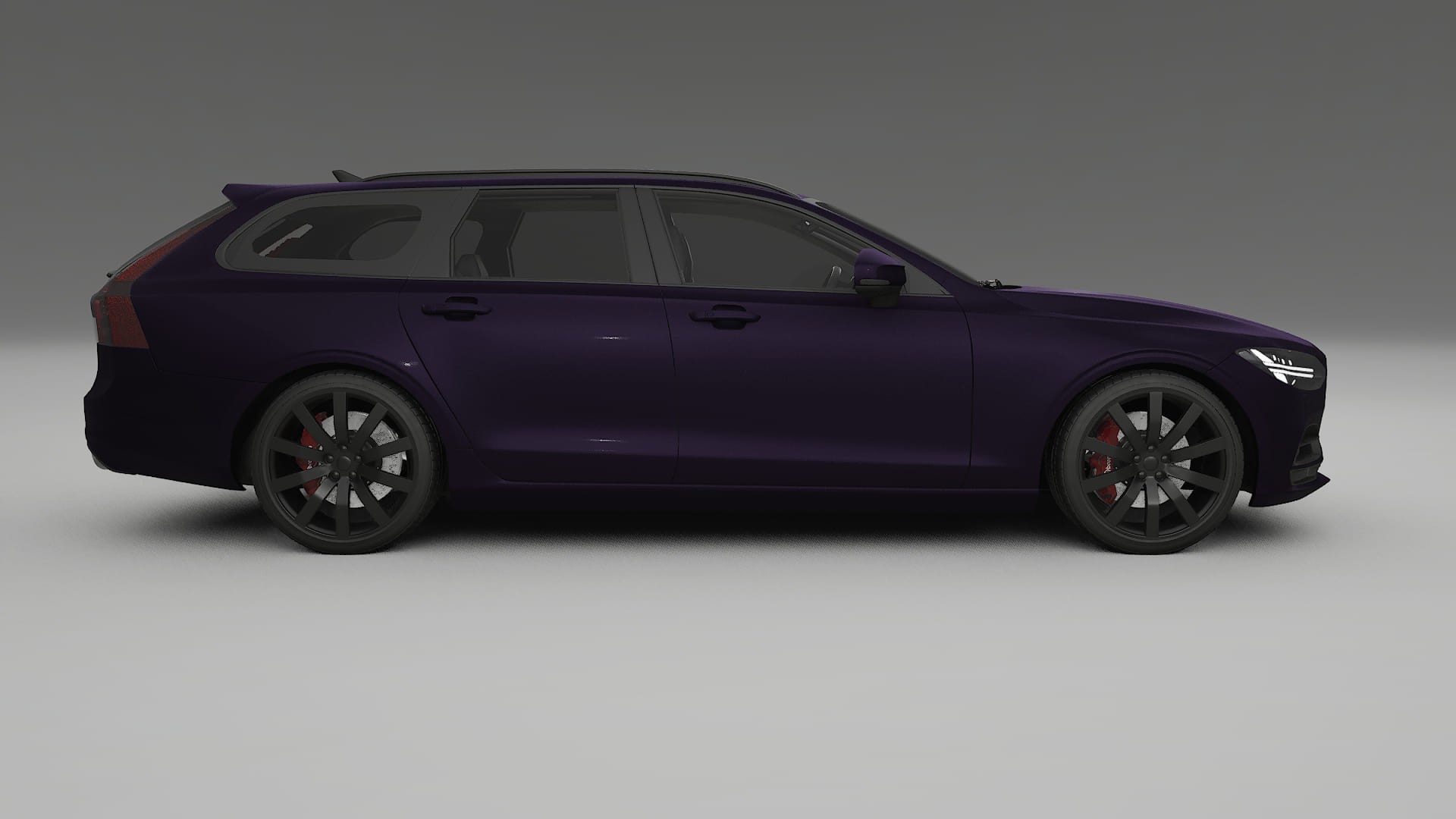 Volvo V90 P5 Film de Protecție pentru Vopsea TPU | VIOLET PPF cu Schimbare de Culoare – Kit Complet Predecupat