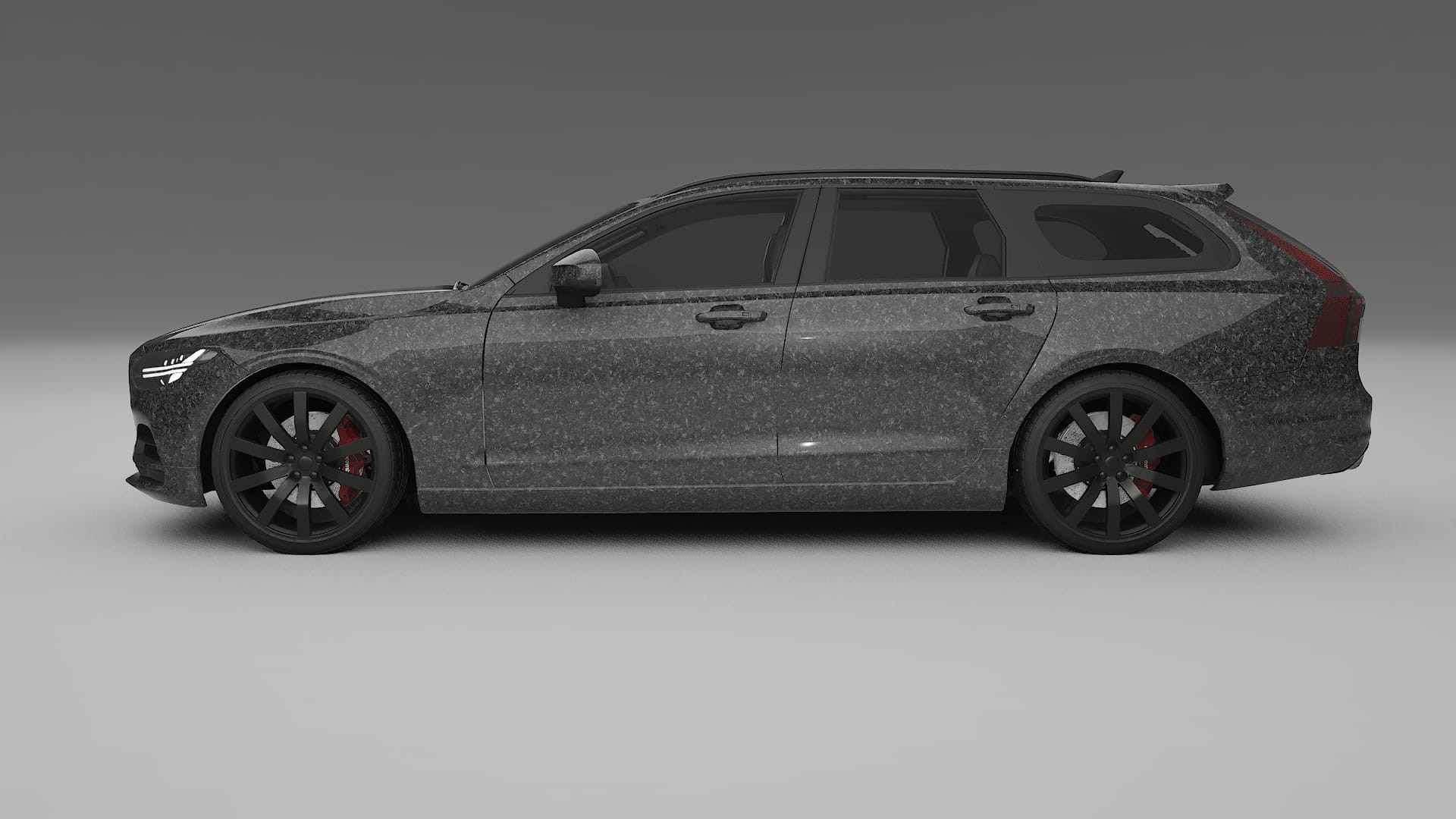 Volvo V90 P5 Film de Protecție pentru Vopsea TPU | FORGED S PPF cu Schimbare de Culoare – Kit Complet Predecupat